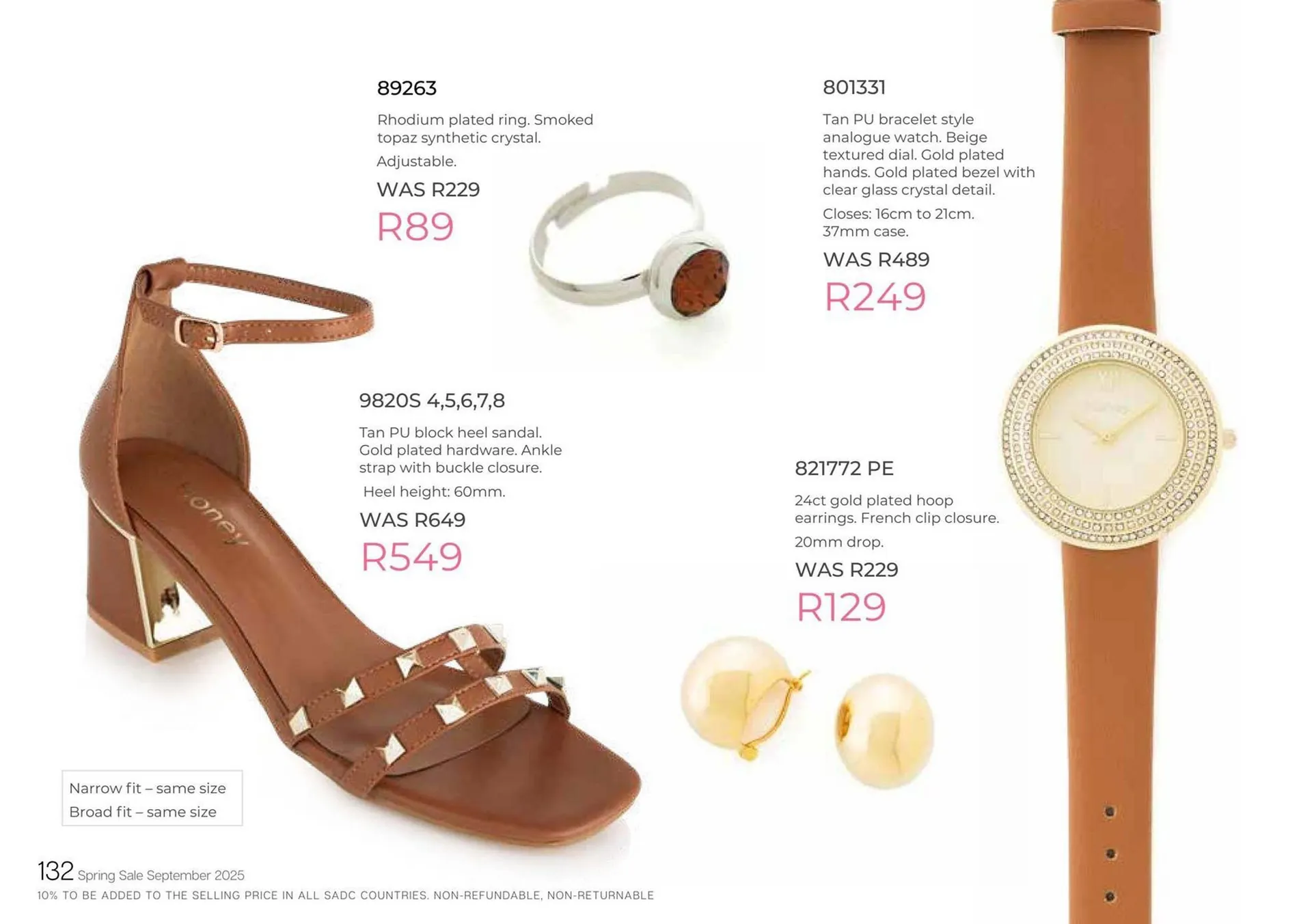 Honey Fashion Accessories catalogue from 3 September to 30 September 2025 - Catalogue Page 134
