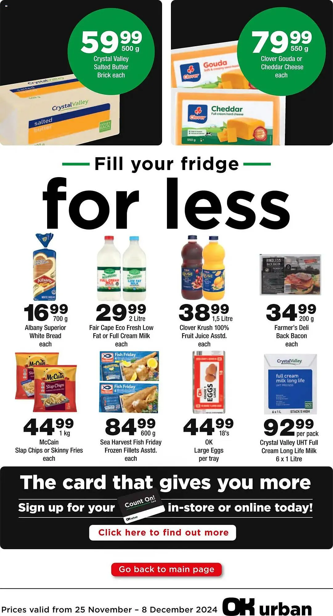 OK Foods catalogue from 25 November to 8 December 2024 - Catalogue Page 4