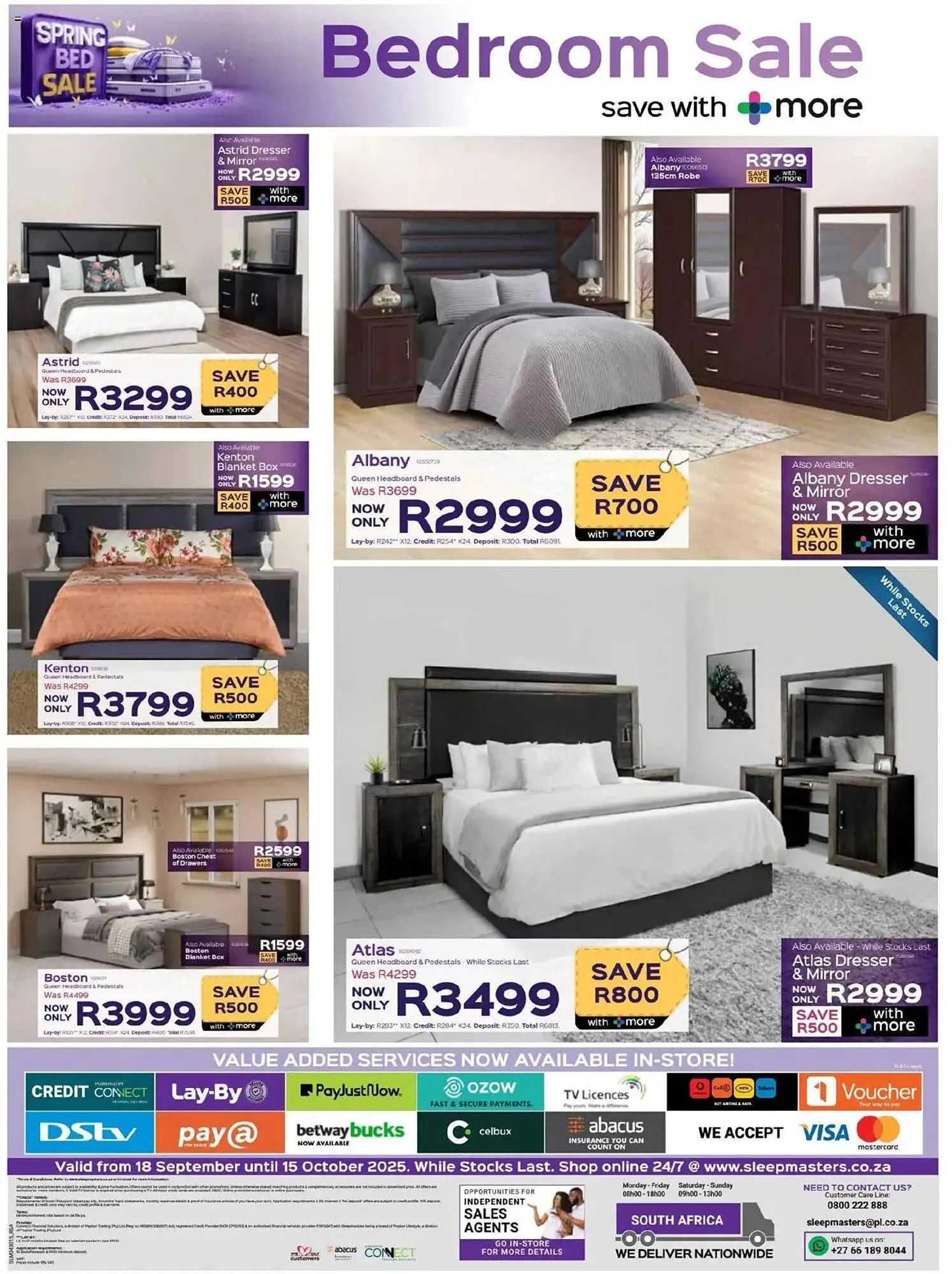 Sleepmasters catalogue from 18 September to 15 October 2025 - Catalogue Page 12