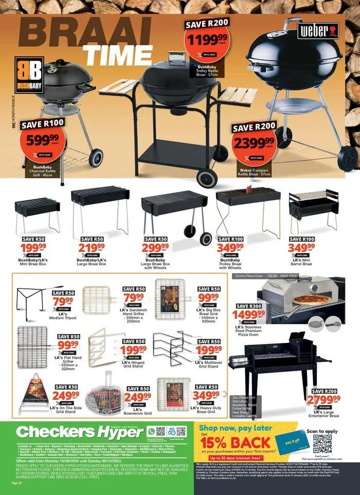 Checkers Hyper Spring DIY Promotion from 16 September to 6 October 2024 - Catalogue Page 20