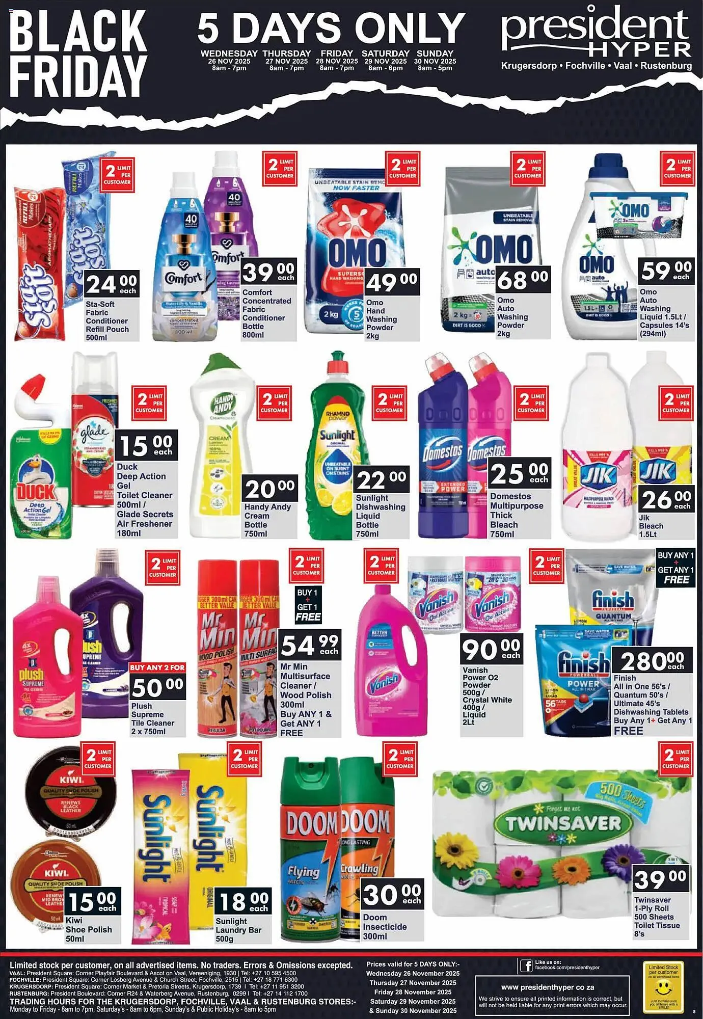 President Hyper catalogue from 26 November to 30 November 2025 - Catalogue Page 8