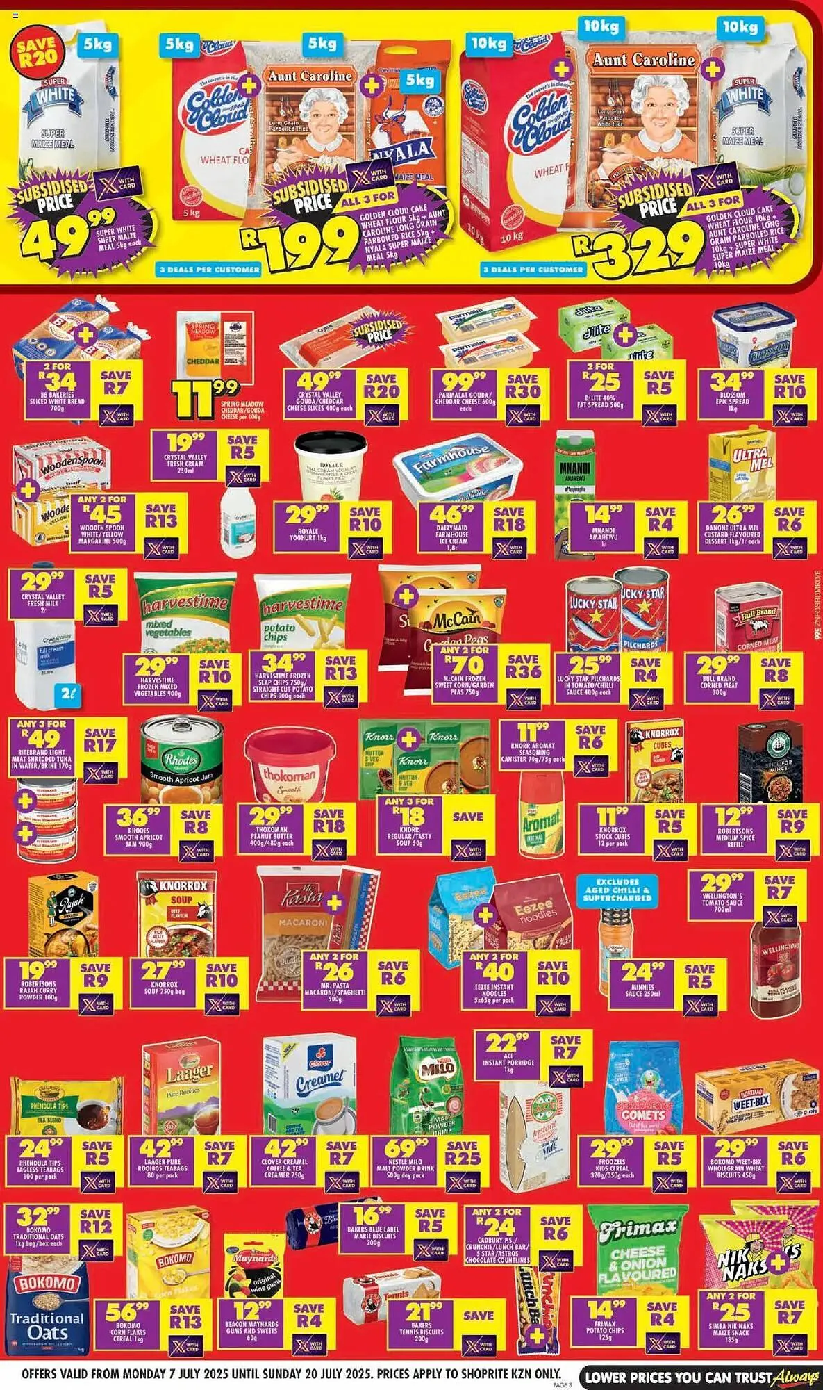 Shoprite catalogue from 7 July to 20 July 2025 - Catalogue Page 3