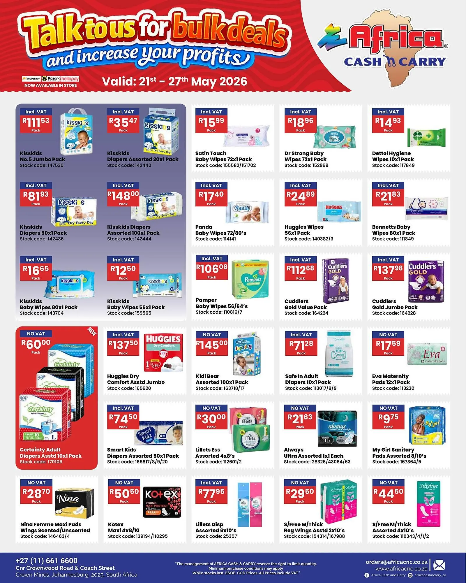 Africa Cash and Carry catalogue from 21 May to 27 May 2026 - Catalogue Page 13