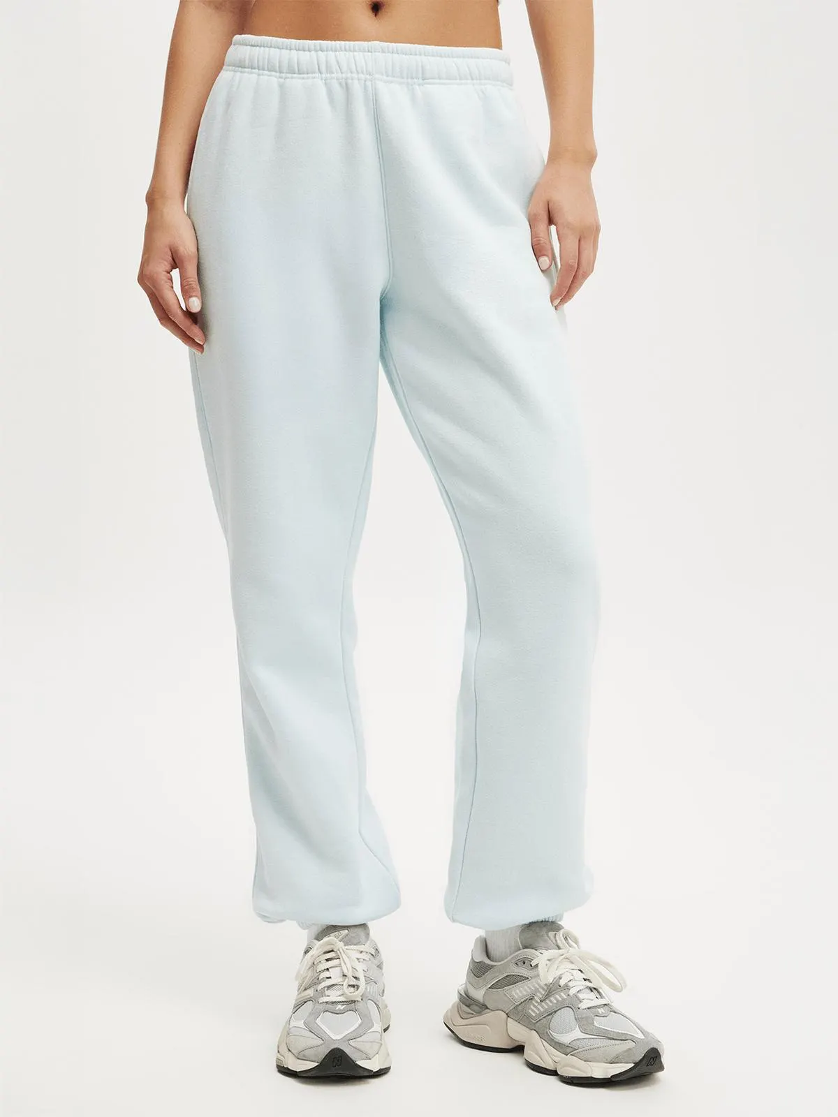 Women's Cotton On Blue Active Plush Essential Gym Sweatpants