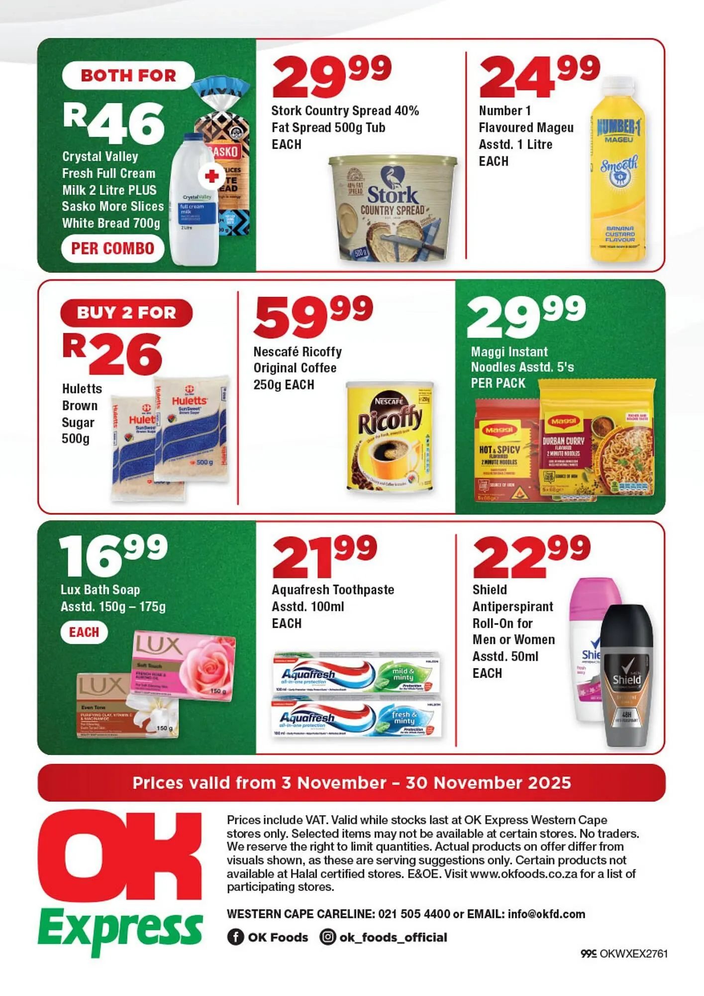 OK Foods catalogue from 3 November to 30 November 2025 - Catalogue Page 4