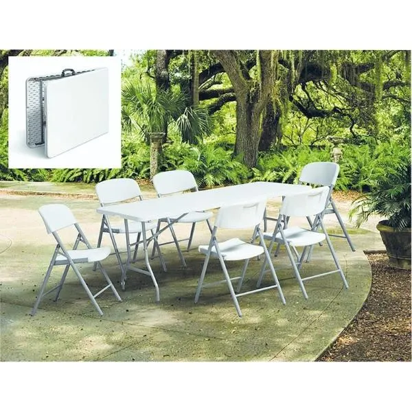 Folding White Chair