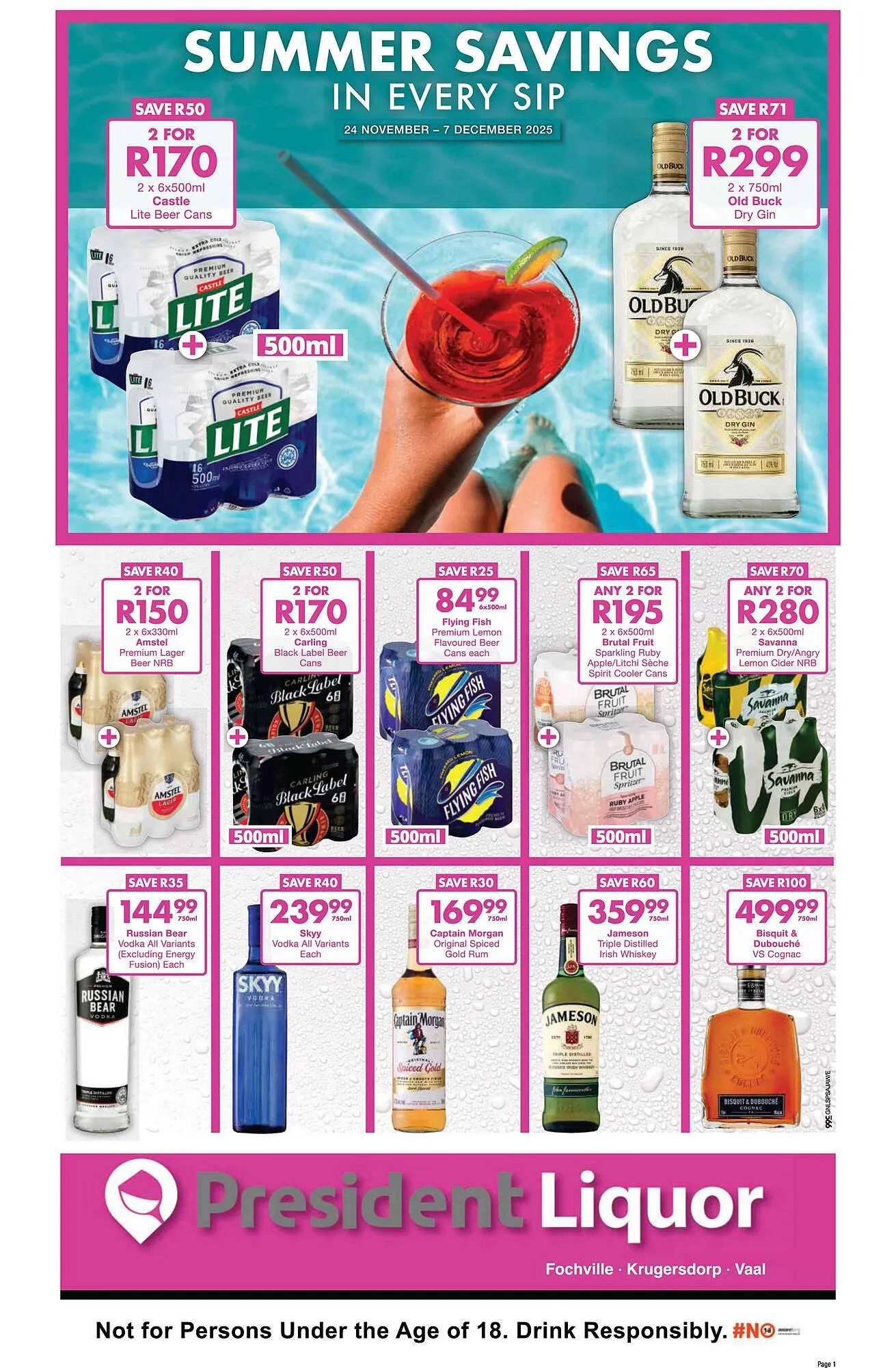 President Hyper catalogue from 24 November to 7 December 2025 - Catalogue Page 1