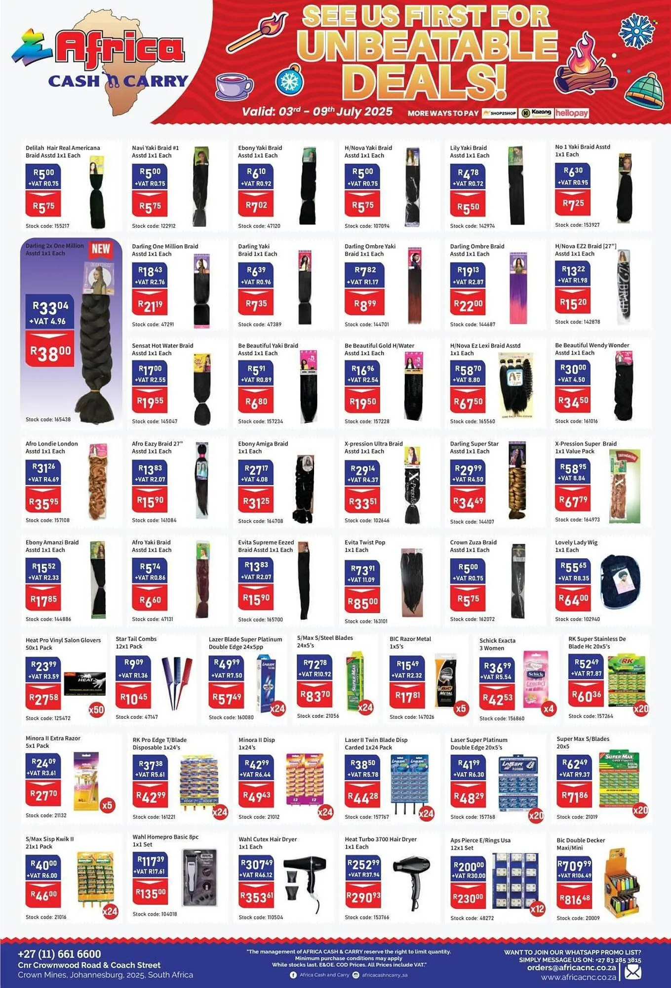 Africa Cash and Carry catalogue from 3 July to 9 July 2025 - Catalogue Page 8