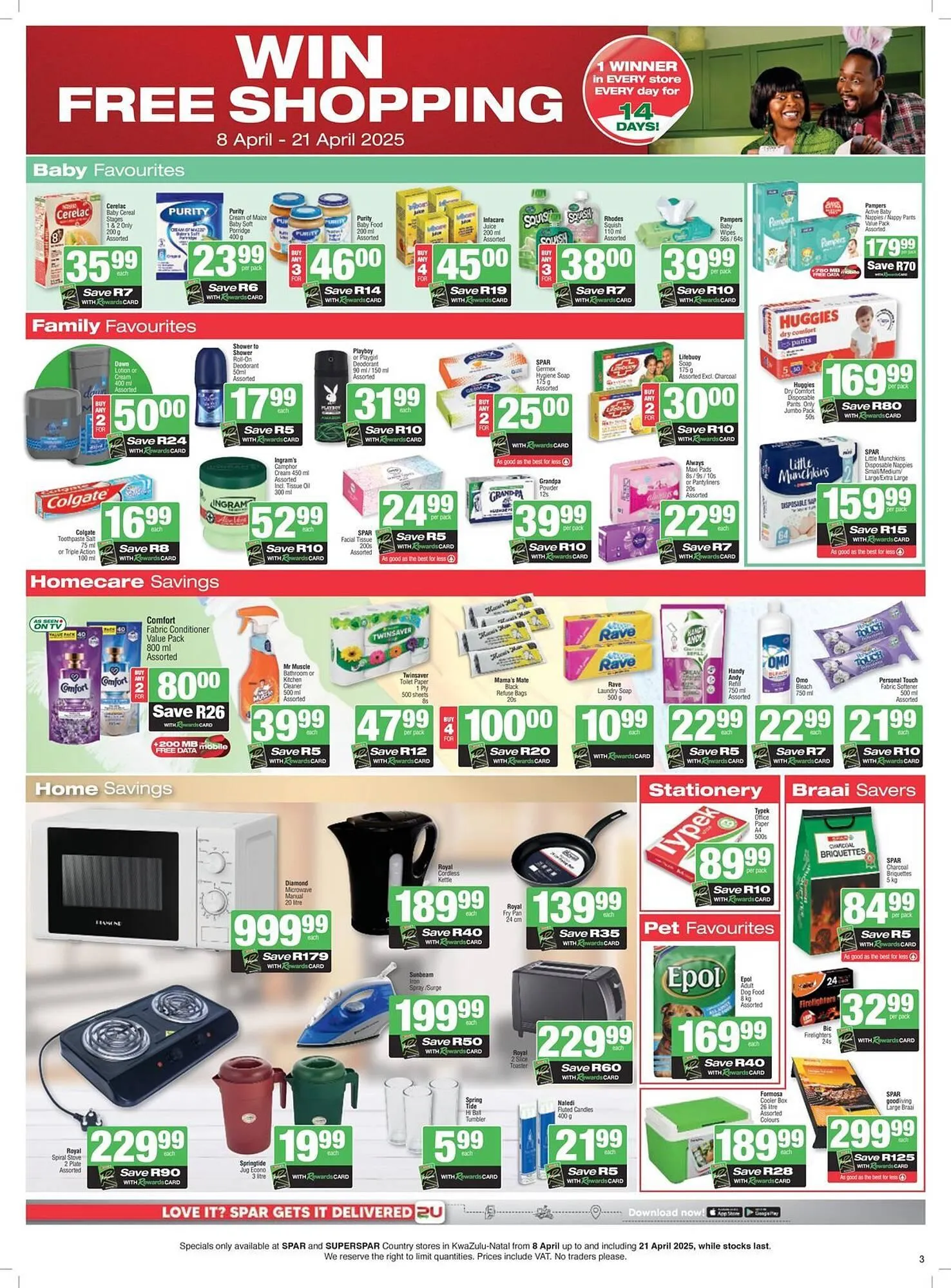 Spar catalogue from 9 April to 21 April 2025 - Catalogue Page 3