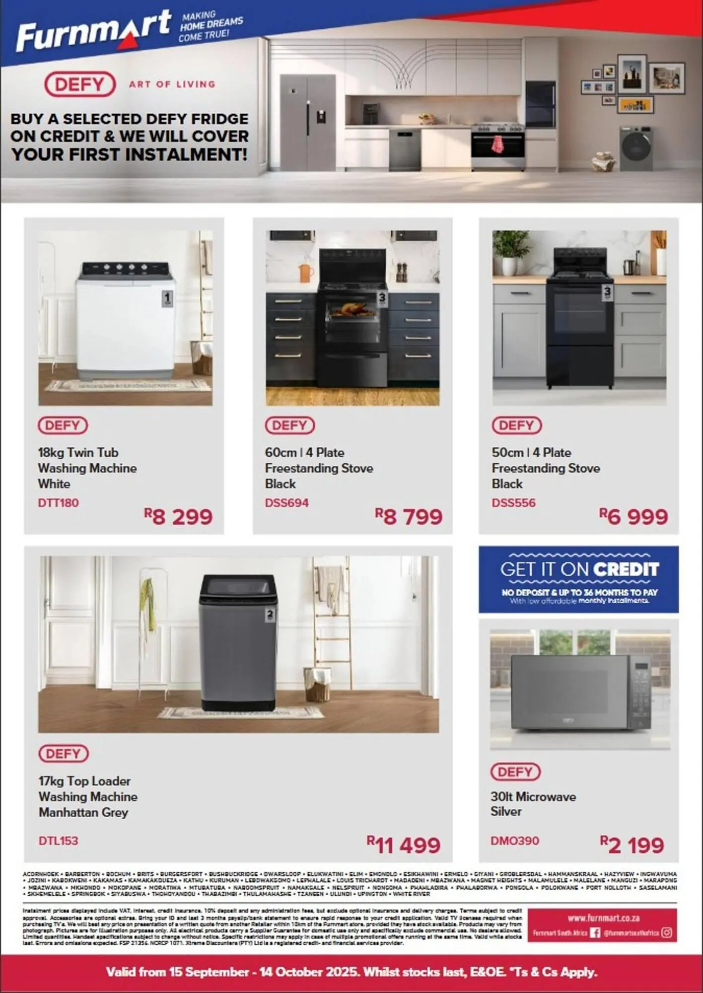 Furnmart catalogue from 25 September to 14 October 2025 - Catalogue Page 2
