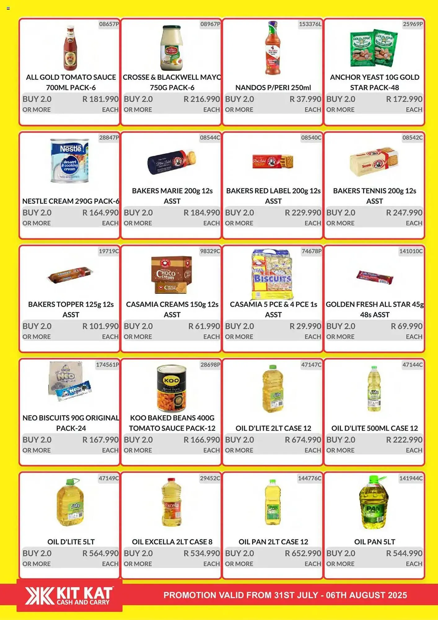 KitKat Cash and Carry catalogue from 31 July to 6 August 2025 - Catalogue Page 8