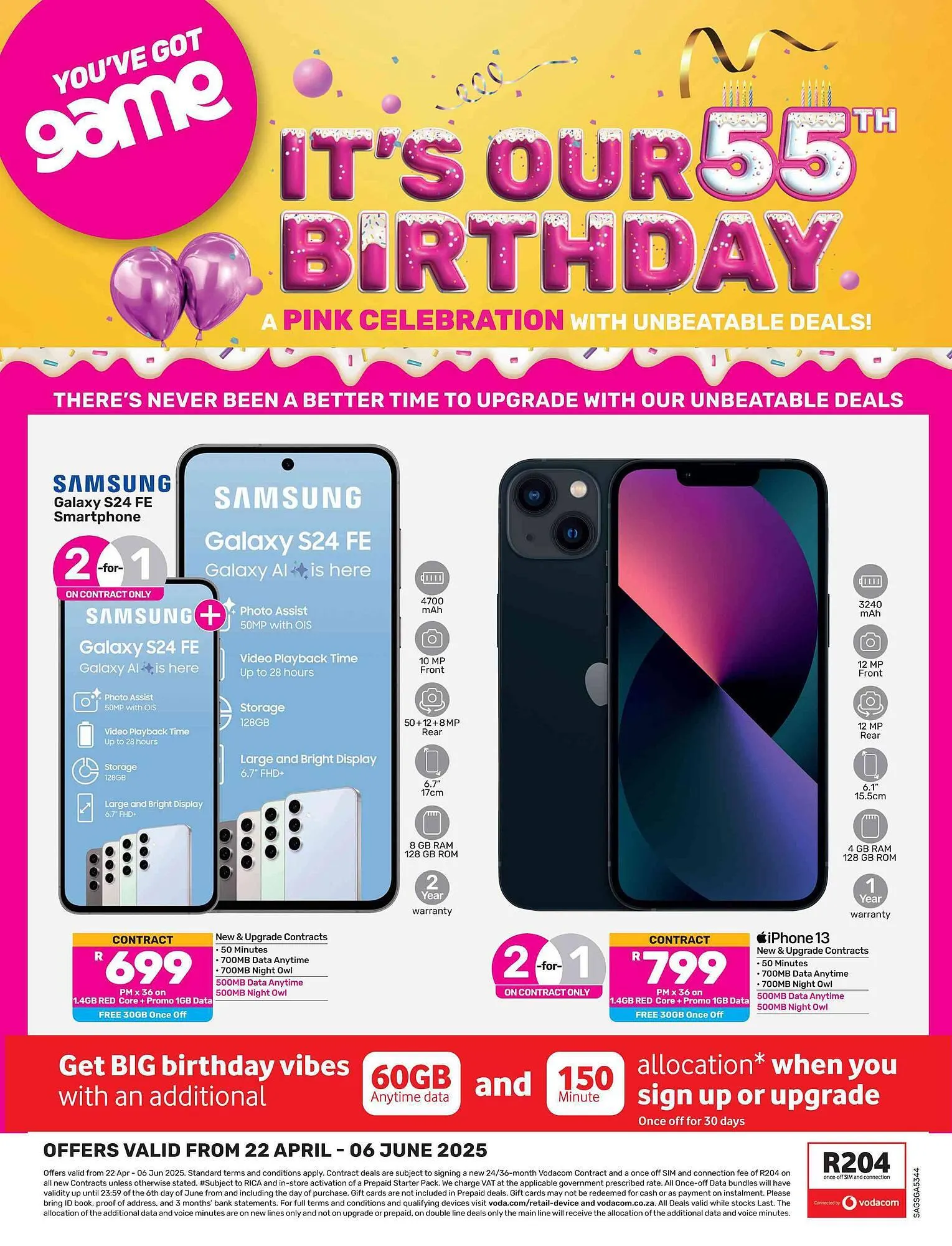 Game catalogue from 22 April to 6 June 2025 - Catalogue Page 1