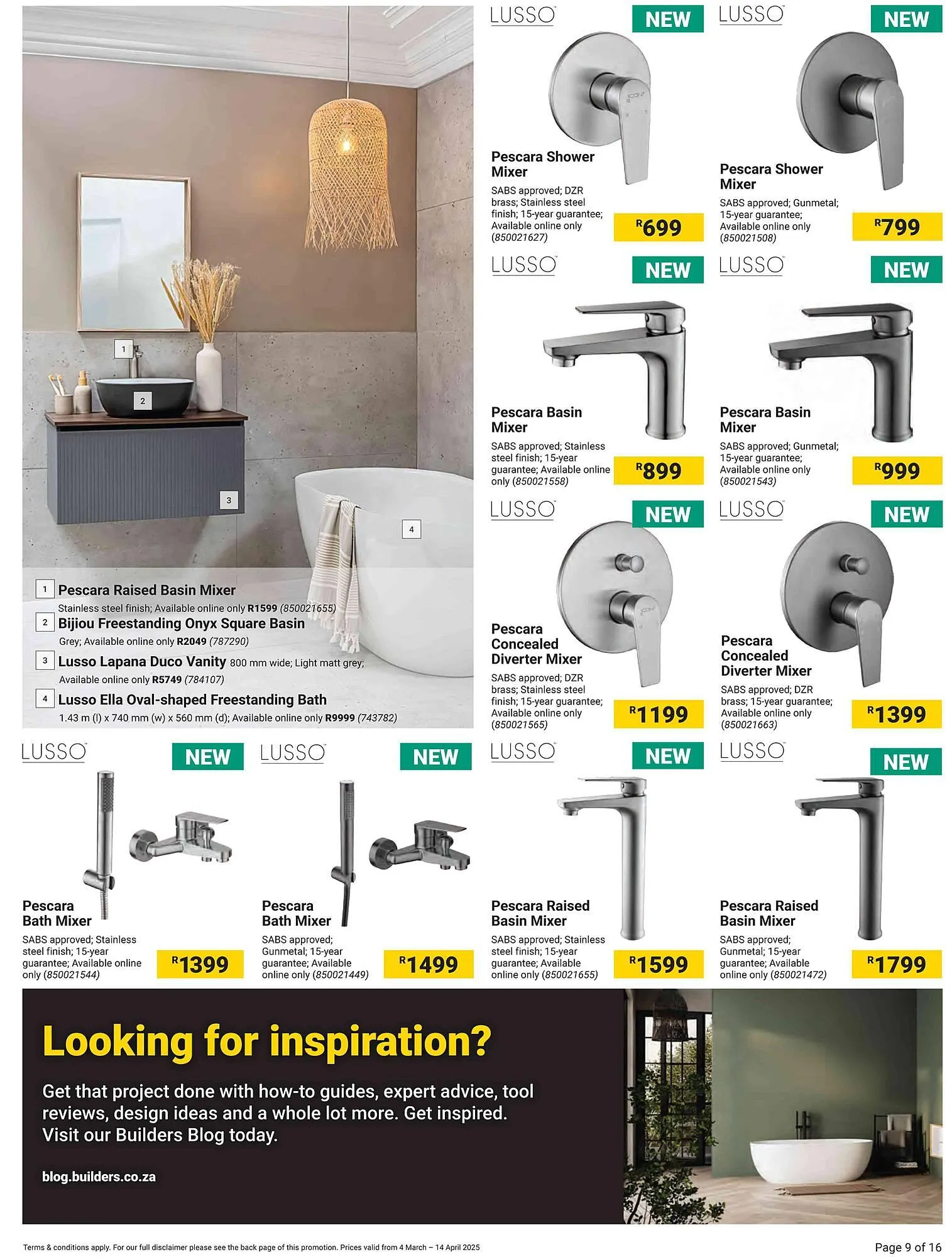 Builders Warehouse catalogue from 4 March to 14 April 2025 - Catalogue Page 7