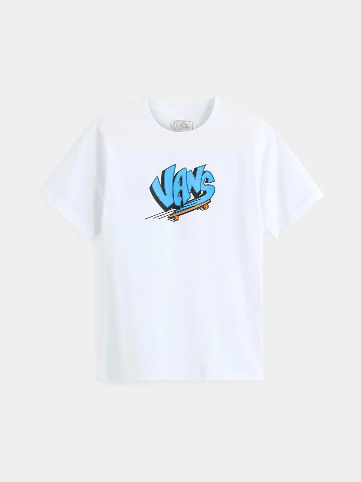 Vans Unisex Youth Sk8 White T-Shirt