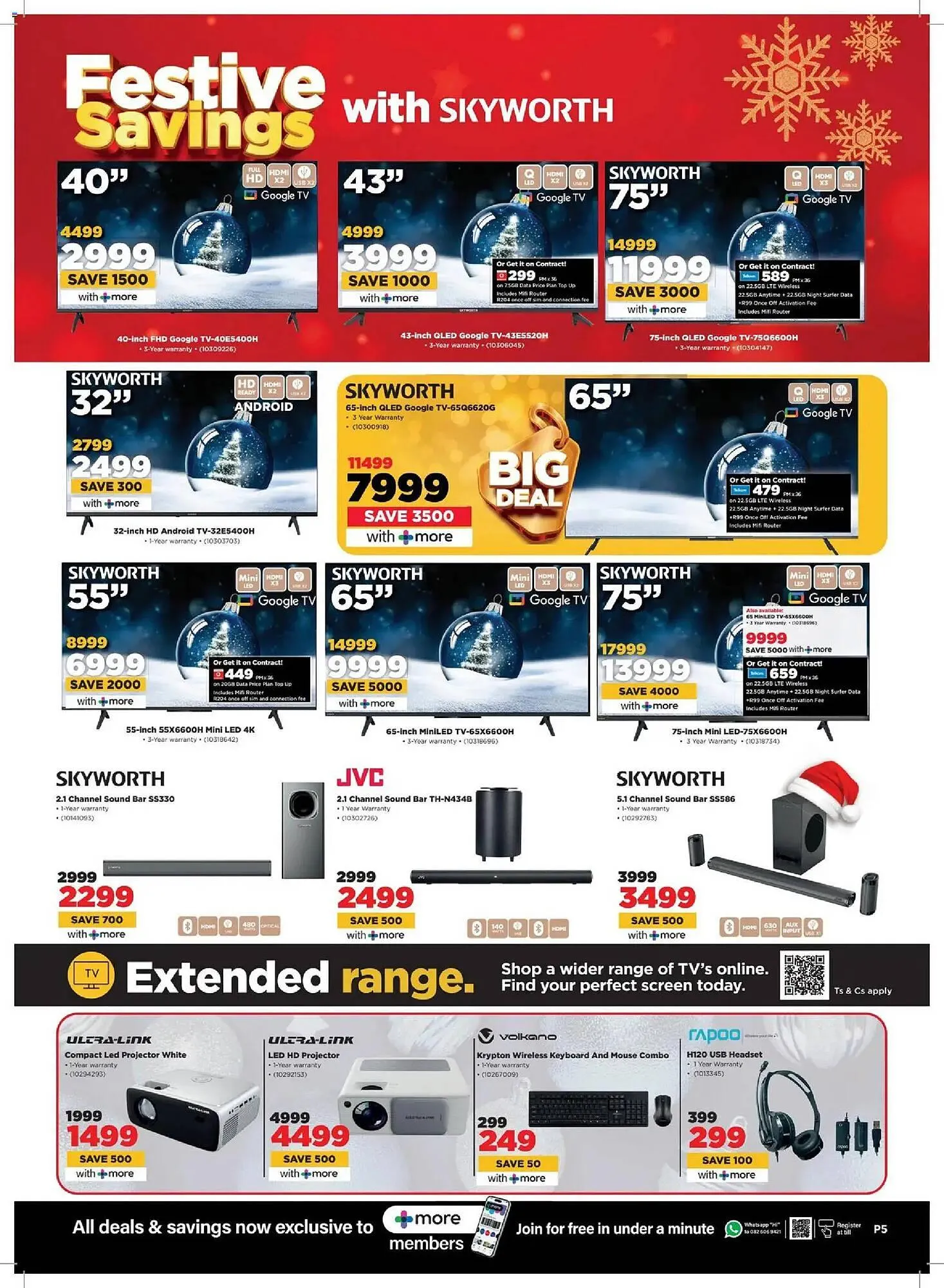 HiFi Corp catalogue from 17 December to 28 December 2025 - Catalogue Page 5