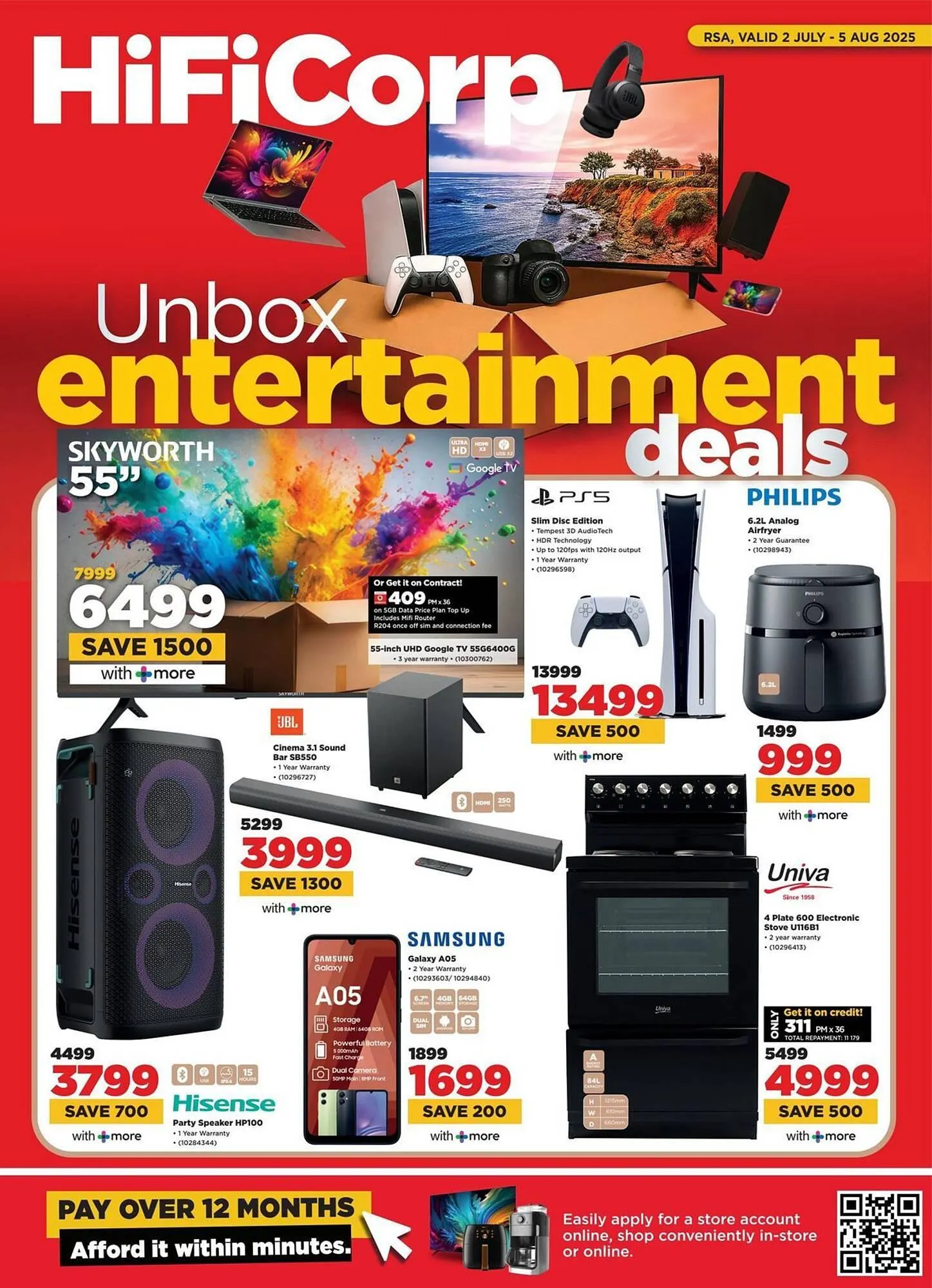 HiFi Corp catalogue from 2 July to 5 August 2025 - Catalogue Page 1