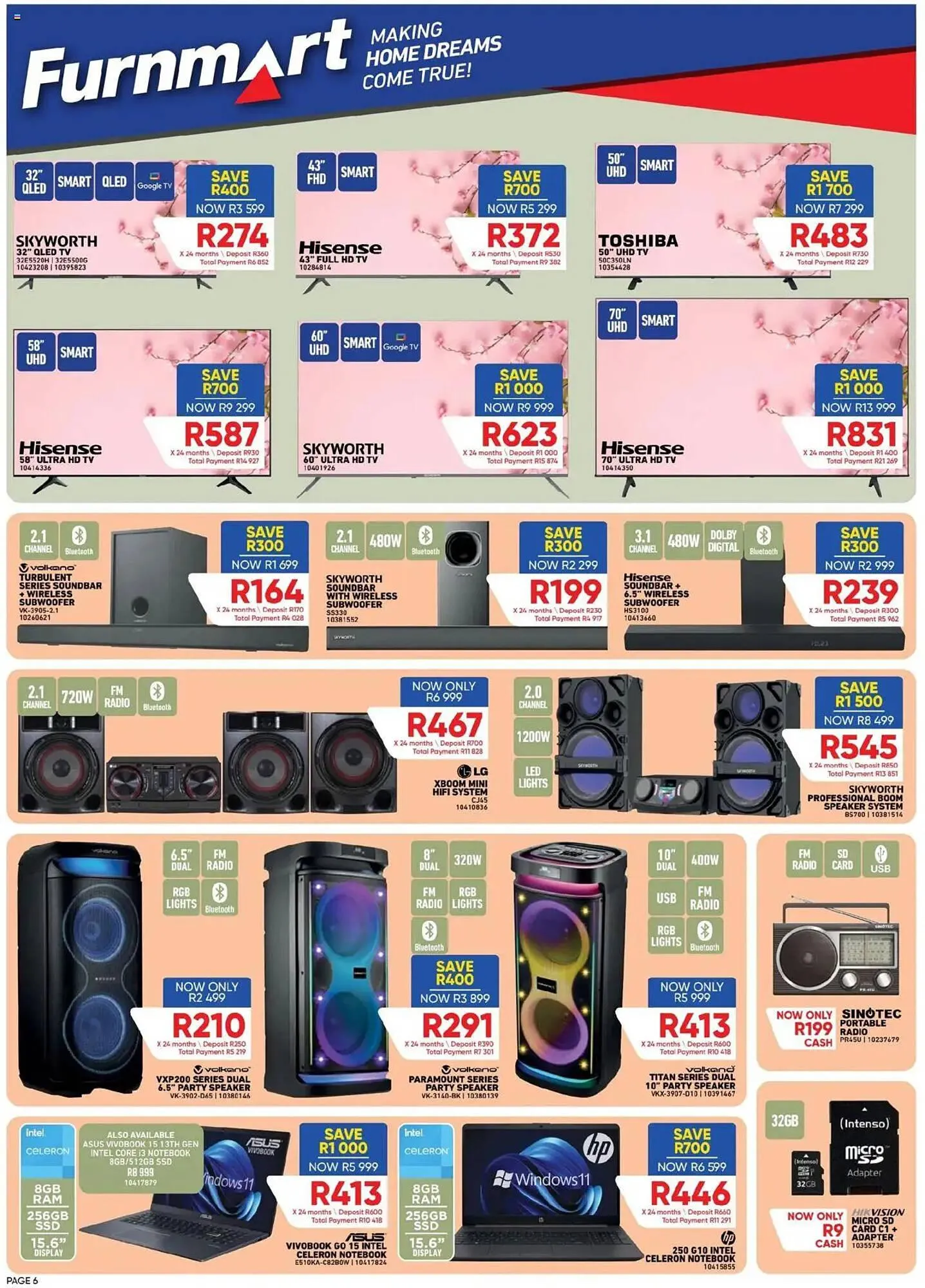 Furnmart catalogue from 15 September to 12 October 2025 - Catalogue Page 6