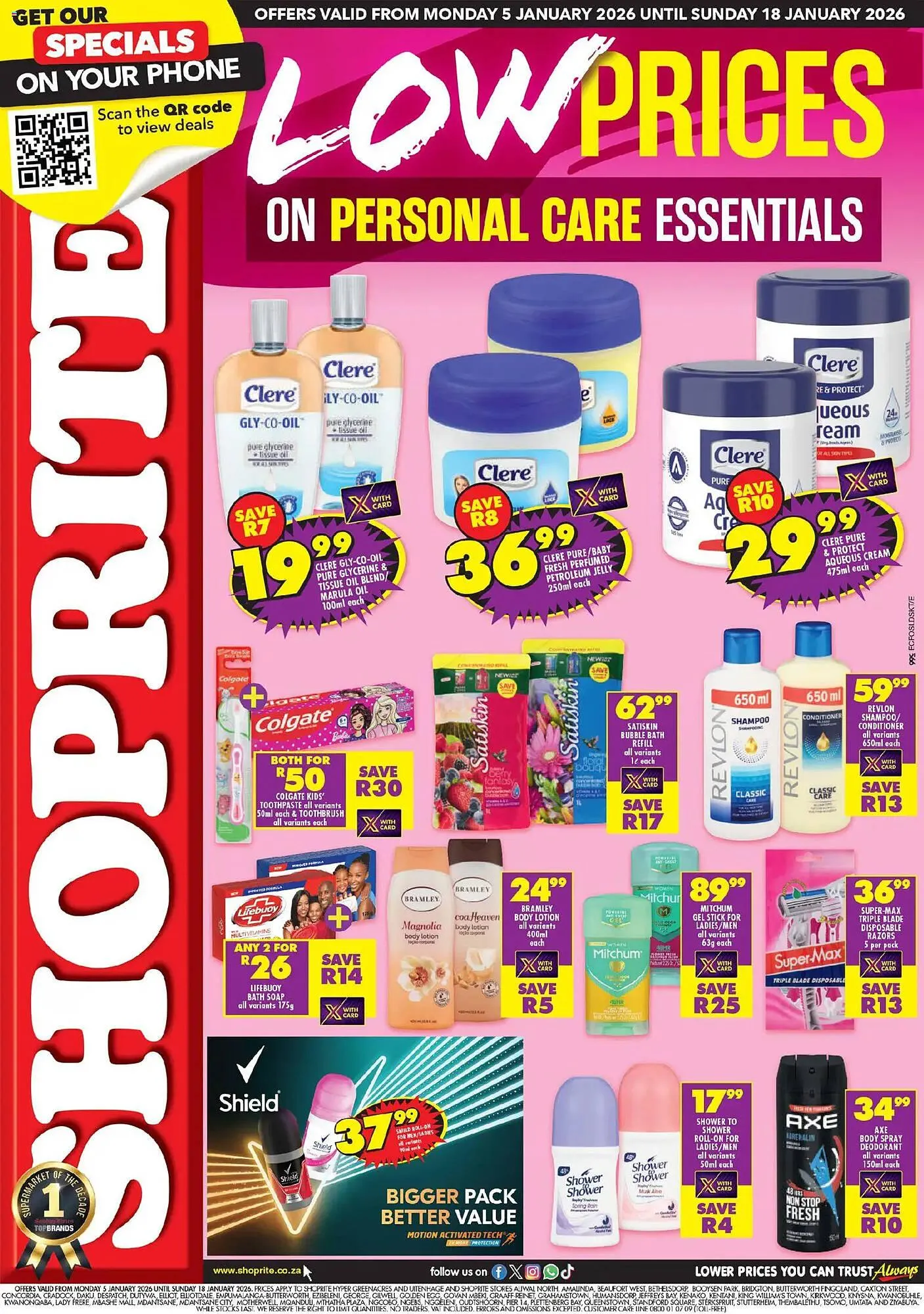 Shoprite catalogue from 4 January to 18 January 2026 - Catalogue Page 1