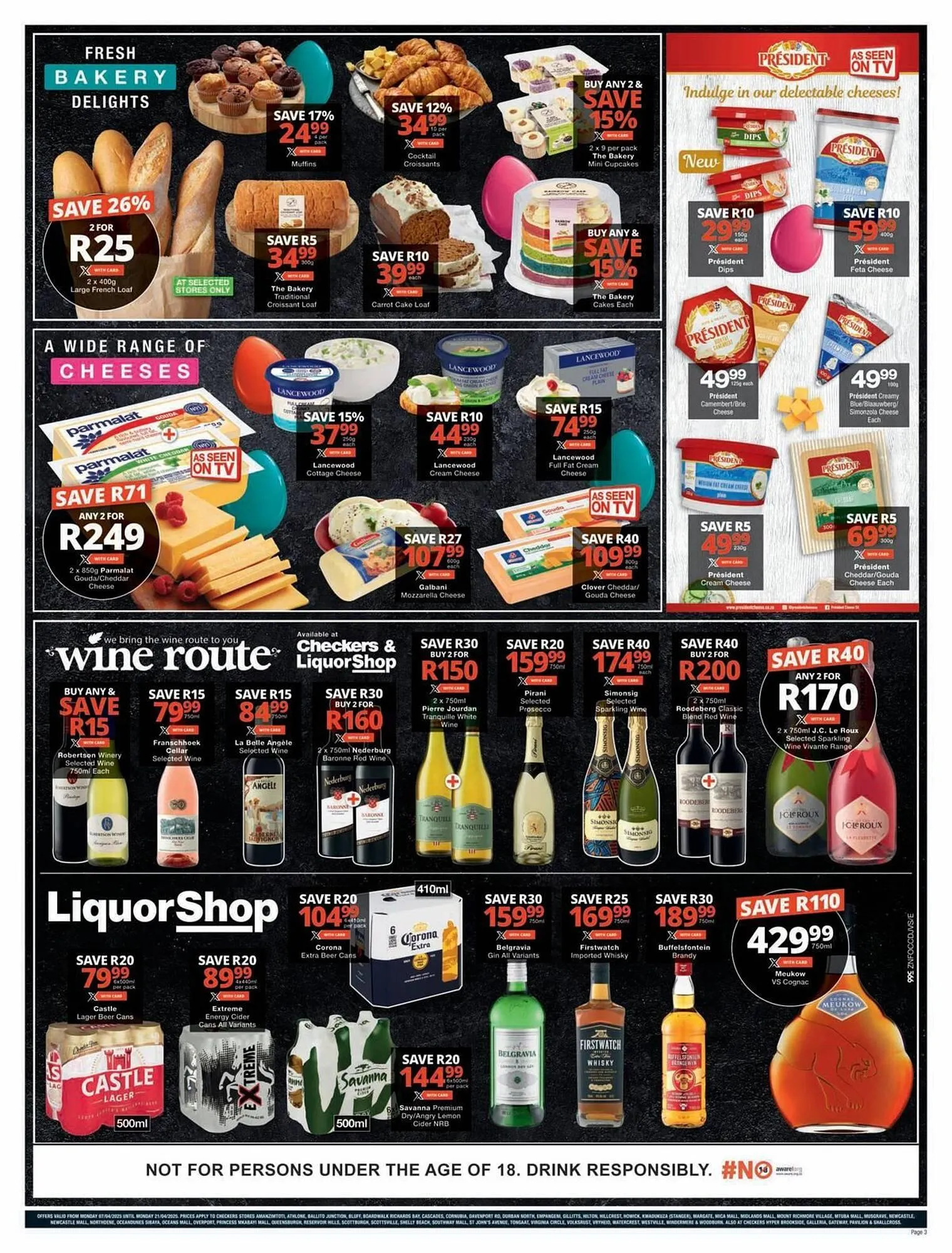 Checkers catalogue from 7 April to 21 April 2025 - Catalogue Page 3