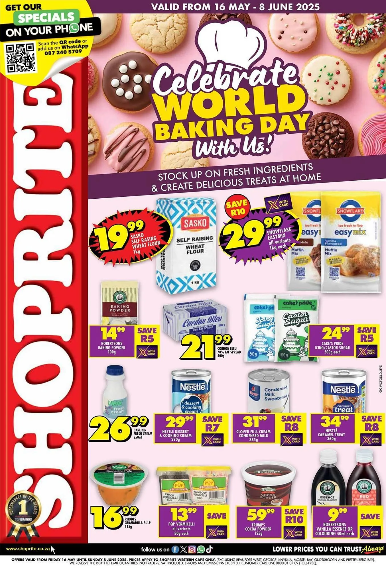 Shoprite catalogue from 16 May to 8 June 2025 - Catalogue Page 1