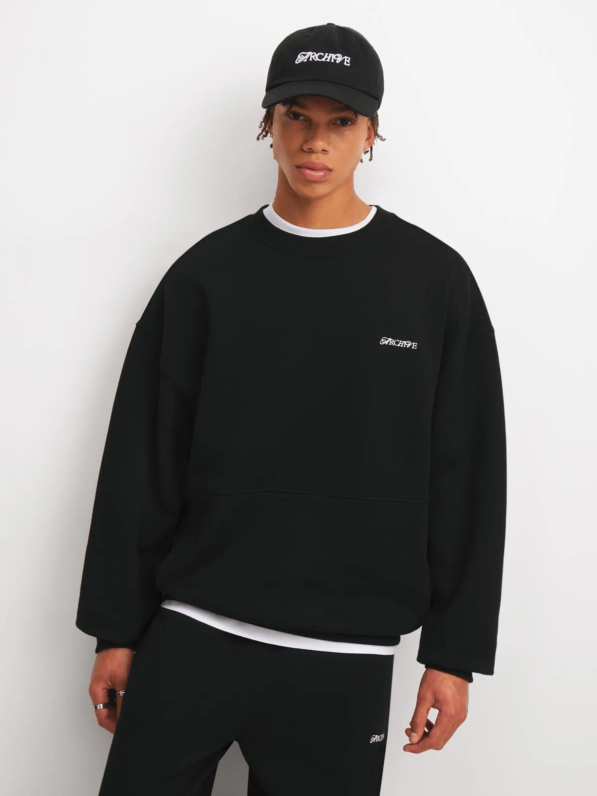 Archive Men's Core Black Sweat Top