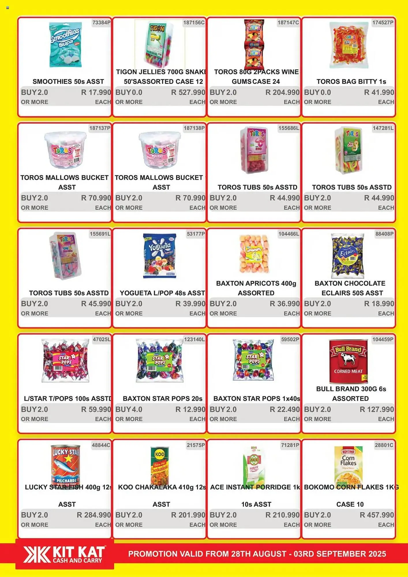 KitKat Cash and Carry catalogue from 29 August to 3 September 2025 - Catalogue Page 4