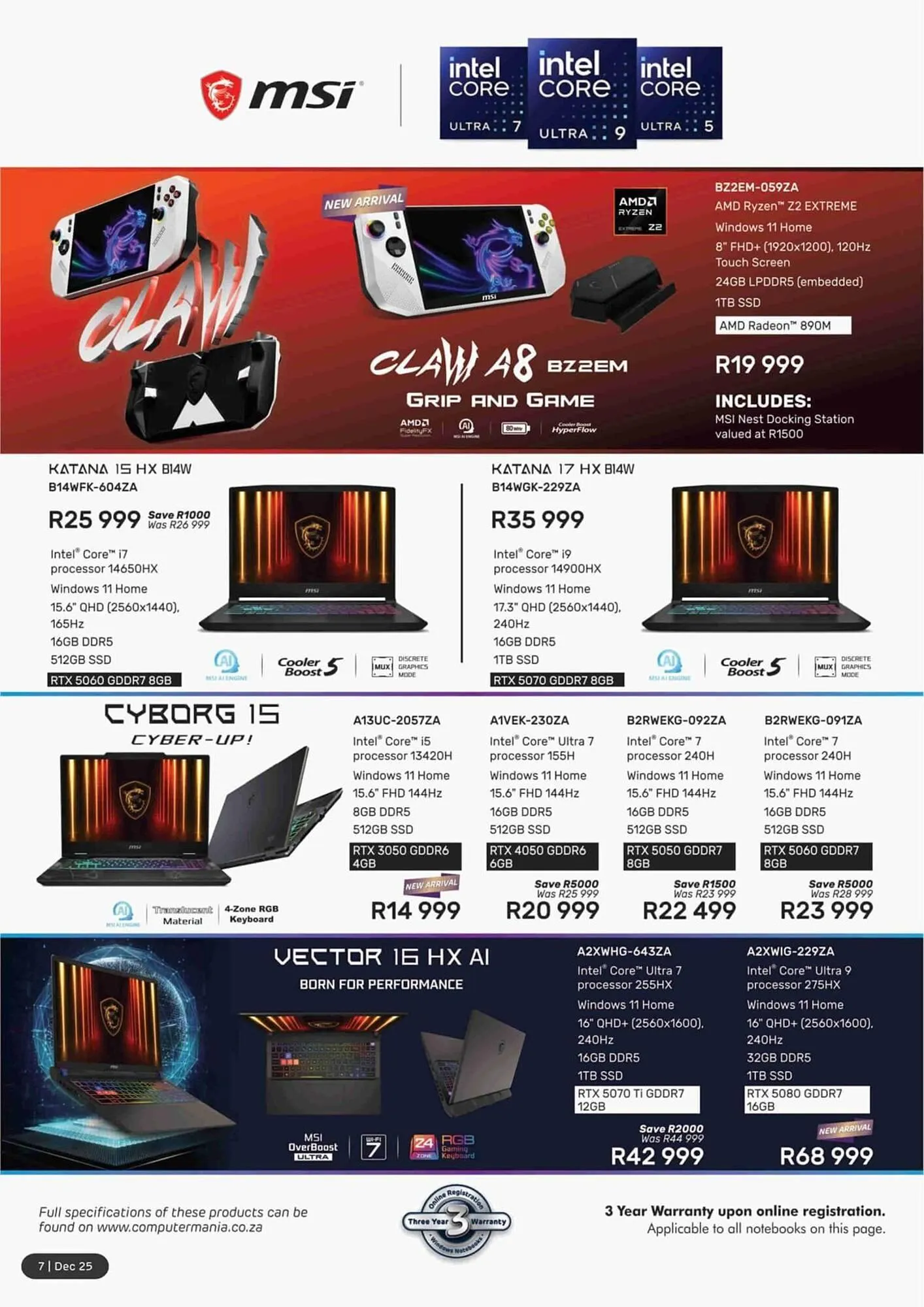 Computer Mania catalogue from 10 December to 31 December 2025 - Catalogue Page 8