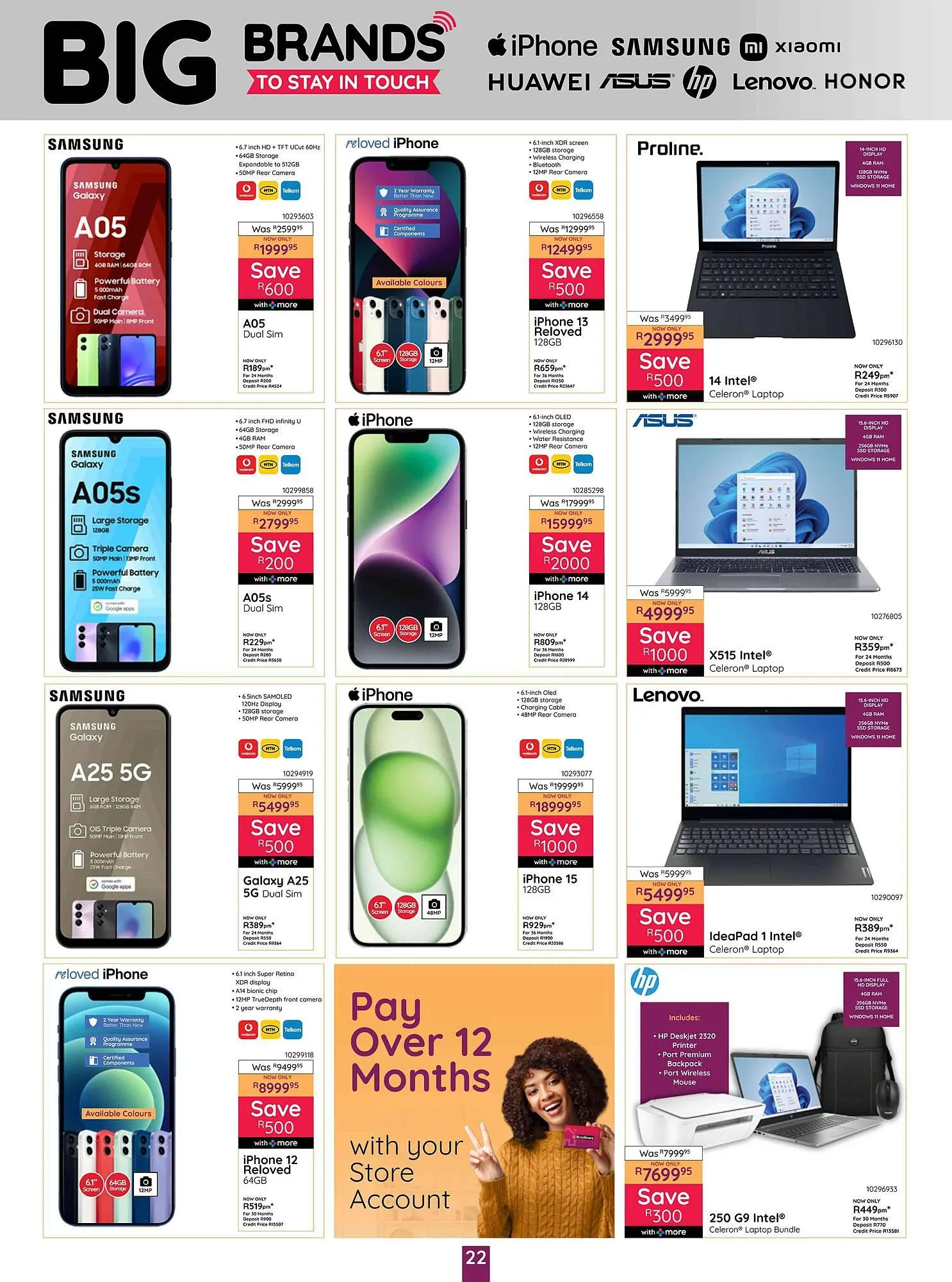 Bradlows catalogue from 17 February to 16 March 2025 - Catalogue Page 22