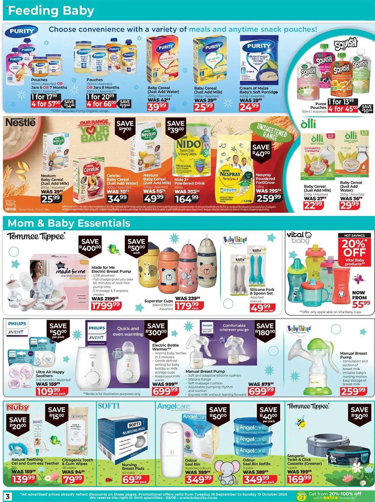 Baby City catalogue from 16 September to 19 October 2025 - Catalogue Page 3