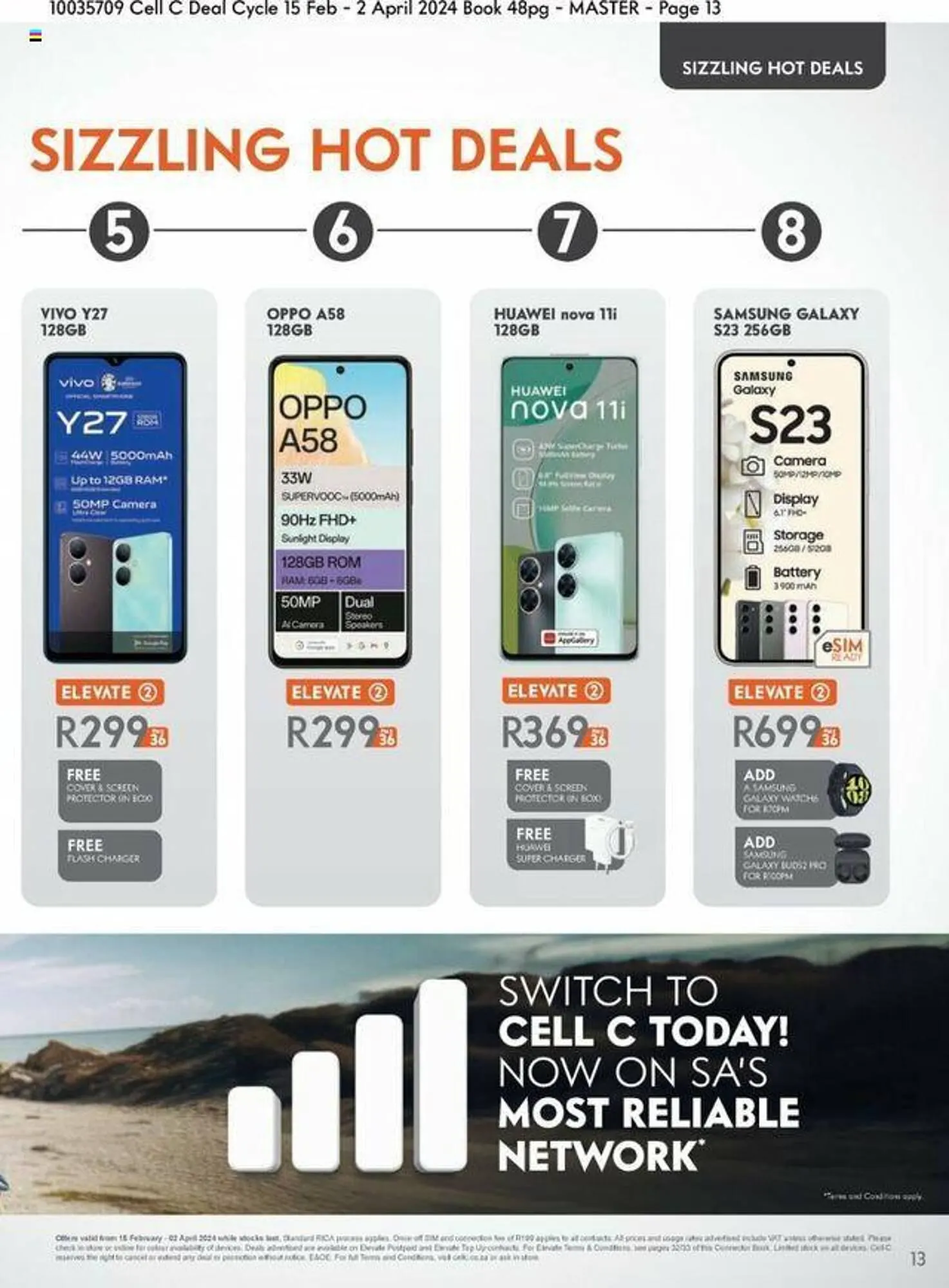 Cell C catalogue from 15 February to 2 April 2024 - Catalogue Page 13