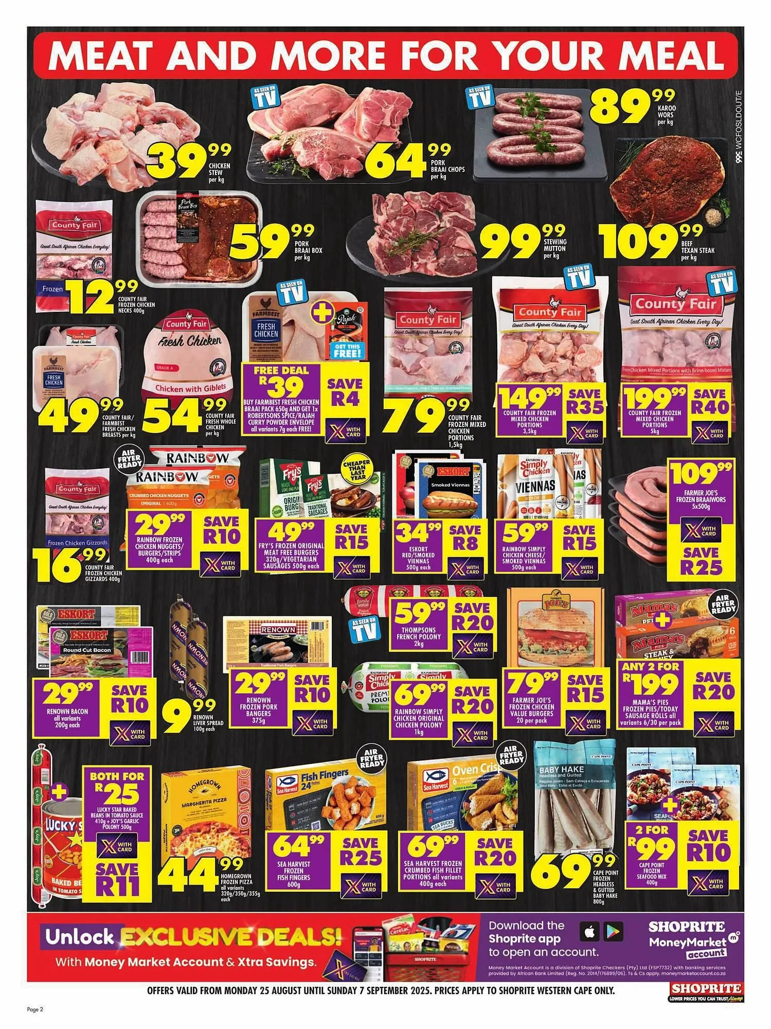 Shoprite catalogue from 25 August to 7 September 2025 - Catalogue Page 2