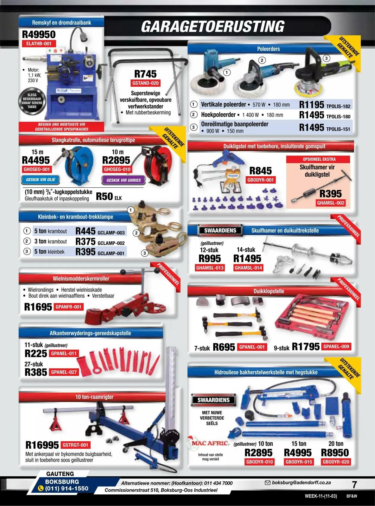 Adendorff Machinery Mart Current catalogue from 2 May to 16 May 2024 - Catalogue Page 9