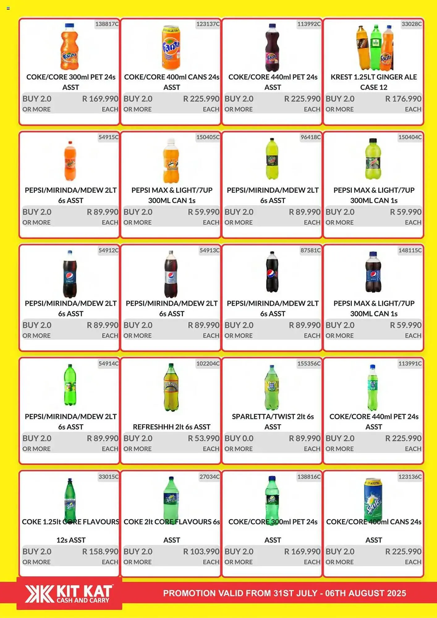KitKat Cash and Carry catalogue from 31 July to 6 August 2025 - Catalogue Page 6