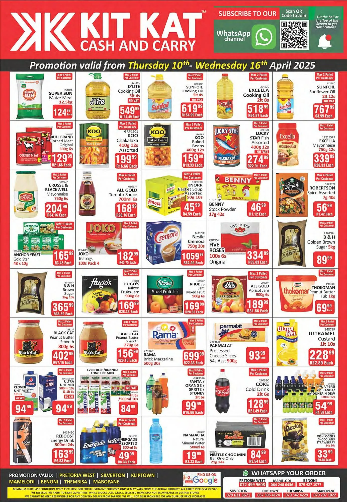 KitKat Cash and Carry catalogue from 10 April to 16 April 2025 - Catalogue Page 1