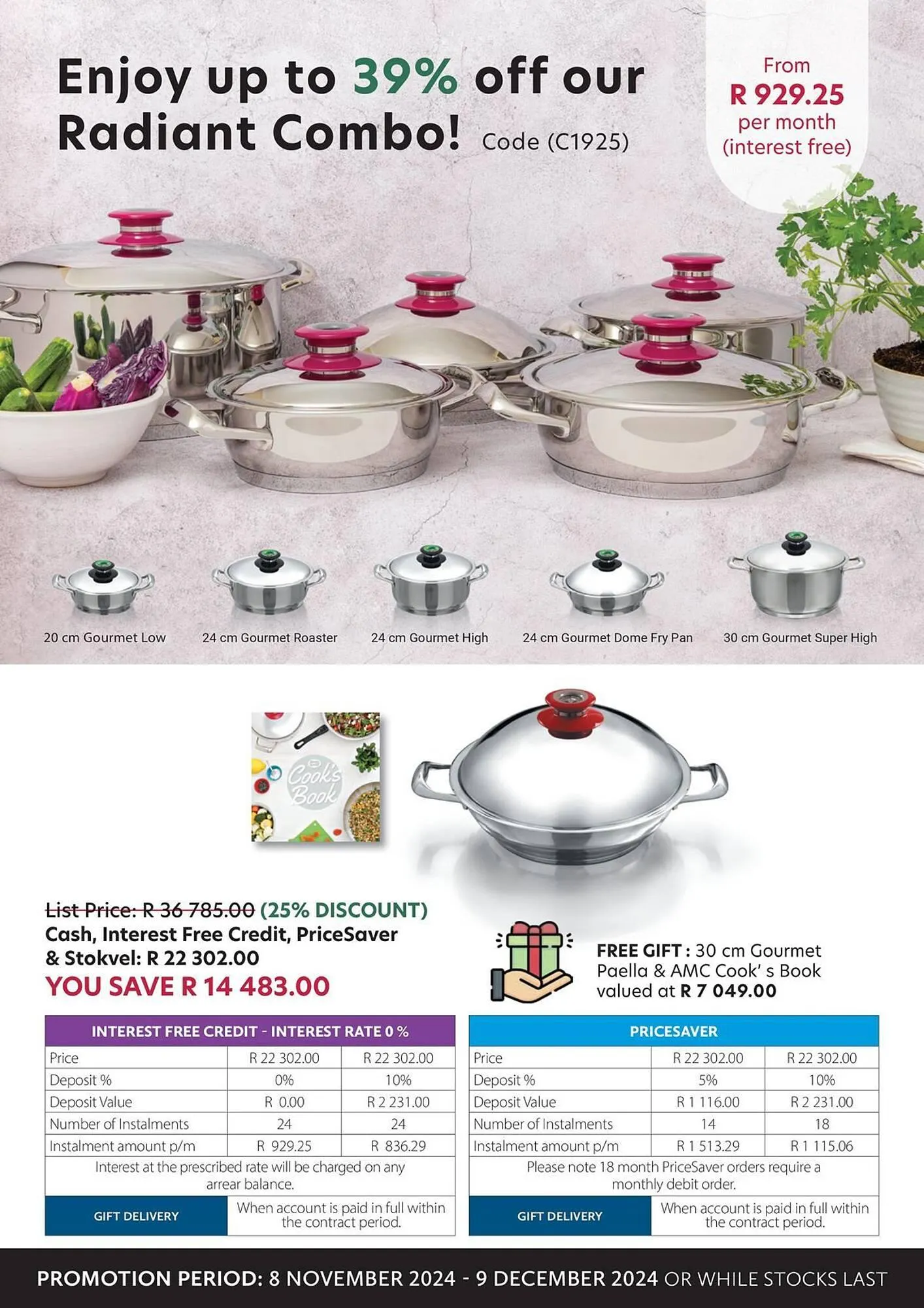 AMC Cookware catalogue from 8 November to 9 December 2024 - Catalogue Page 7