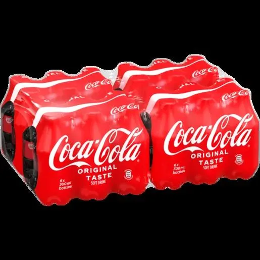 Coca-Cola Original Taste Soft Drink 4 x 6 Pack