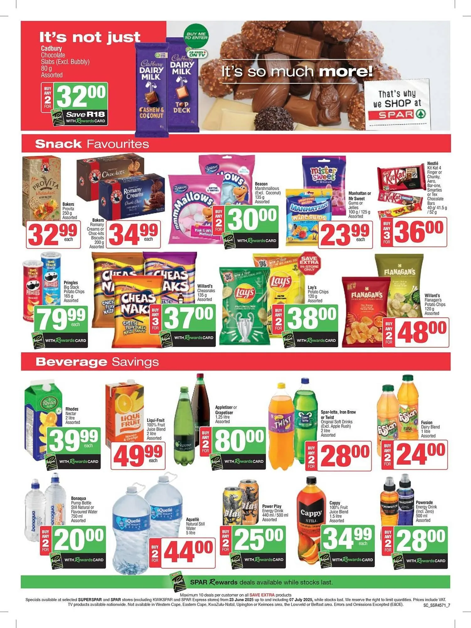 KwikSpar catalogue from 23 June to 7 July 2025 - Catalogue Page 7
