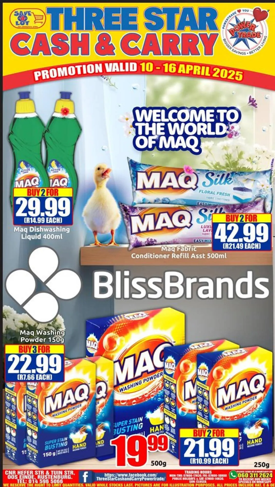 Three Star Cash and Carry catalogue from 10 April to 16 April 2025 - Catalogue Page 3