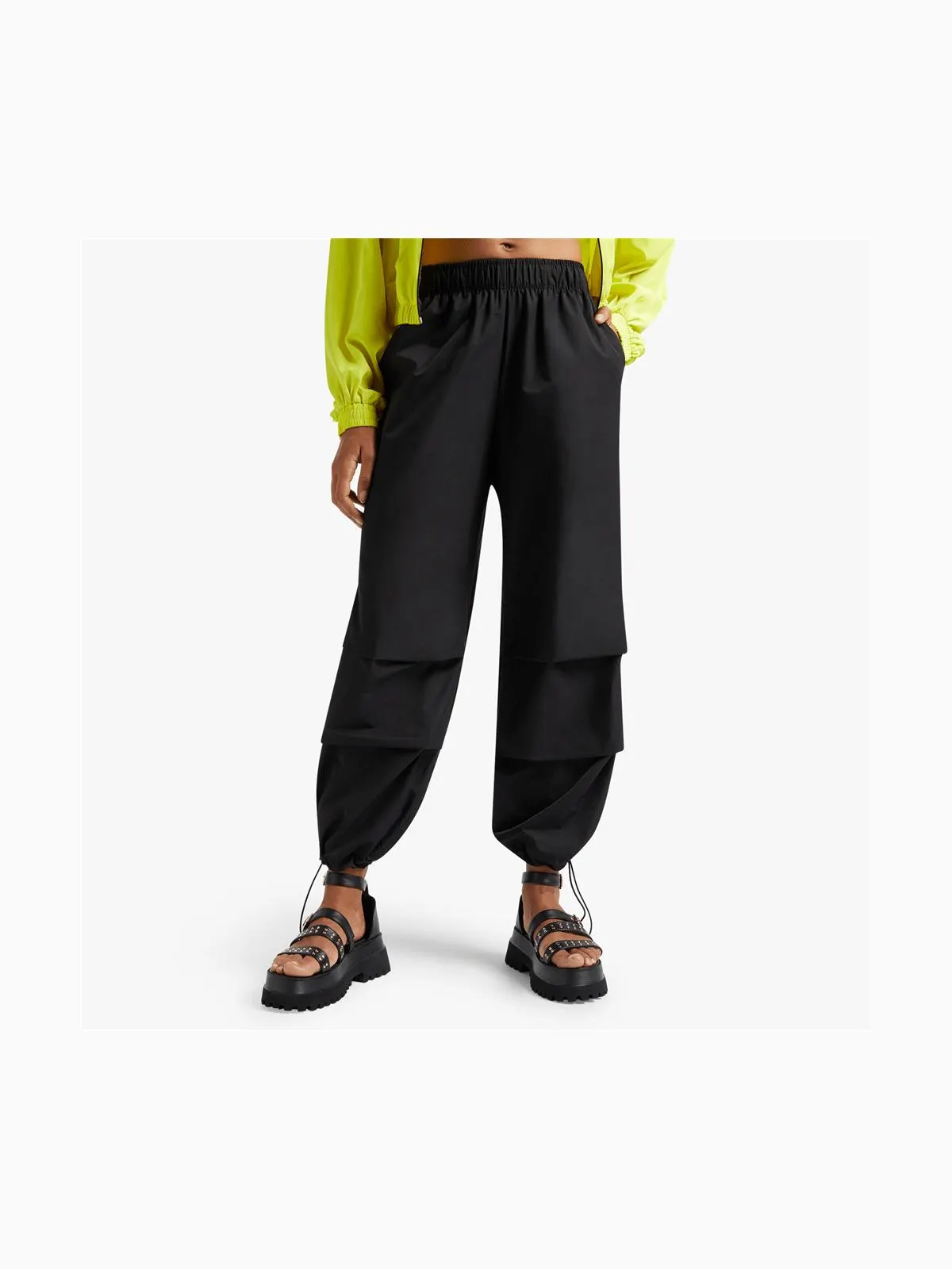 The FIX Women's Black Darted Pants