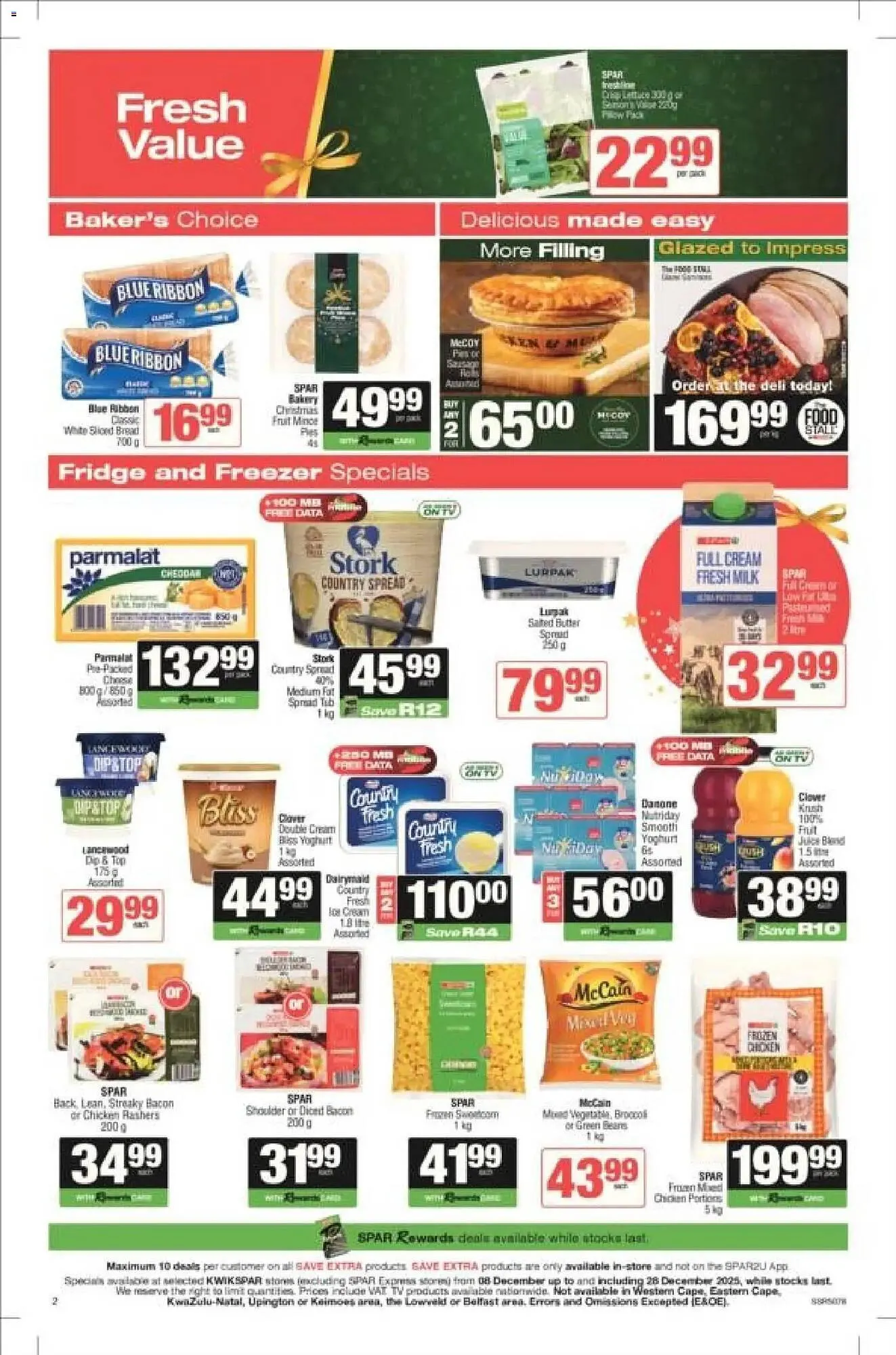 KwikSpar catalogue from 8 December to 28 December 2025 - Catalogue Page 2