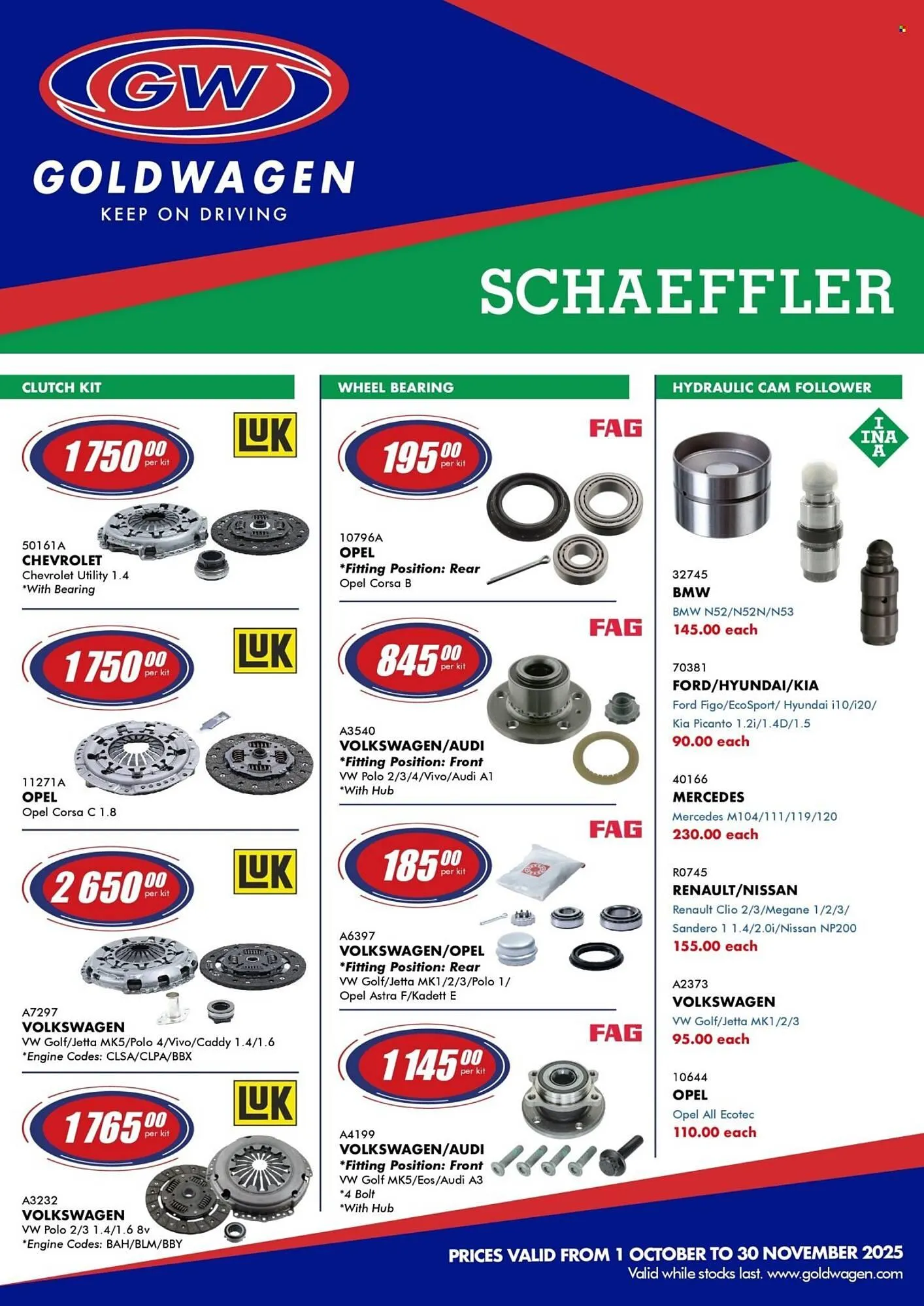 Goldwagen catalogue from 1 October to 30 November 2025 - Catalogue Page 1