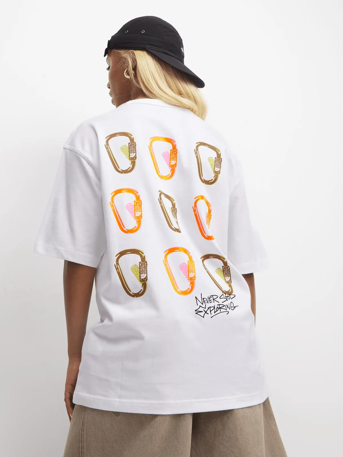 The North Face Women's NSE White Oversized T-Shirt