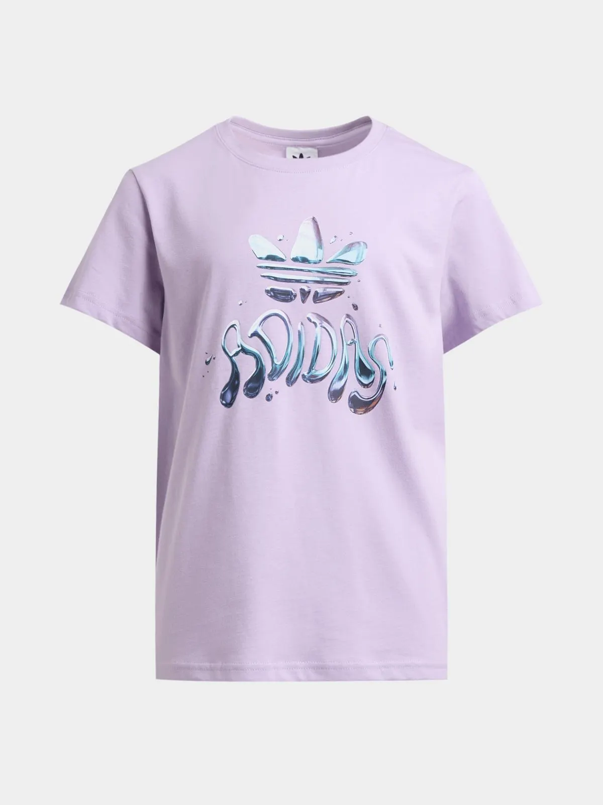 adidas Originals Unisex Kids Purple T-Shirt