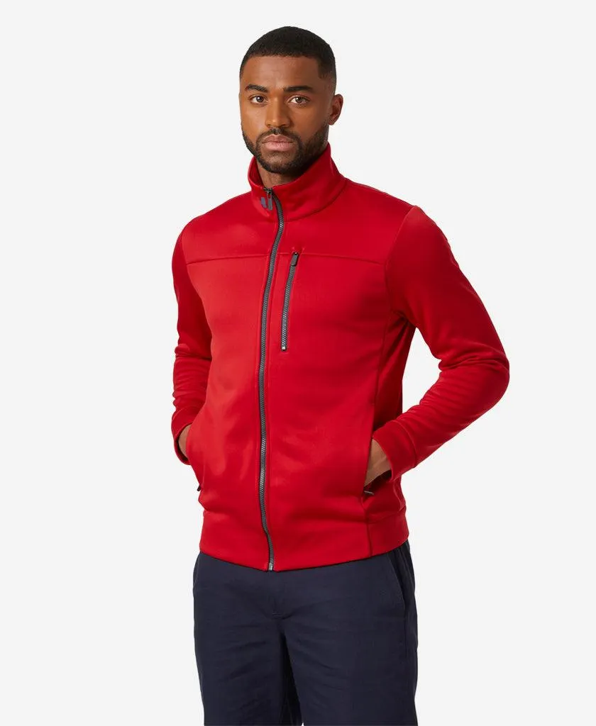 CREW FLEECE JACKET, Red