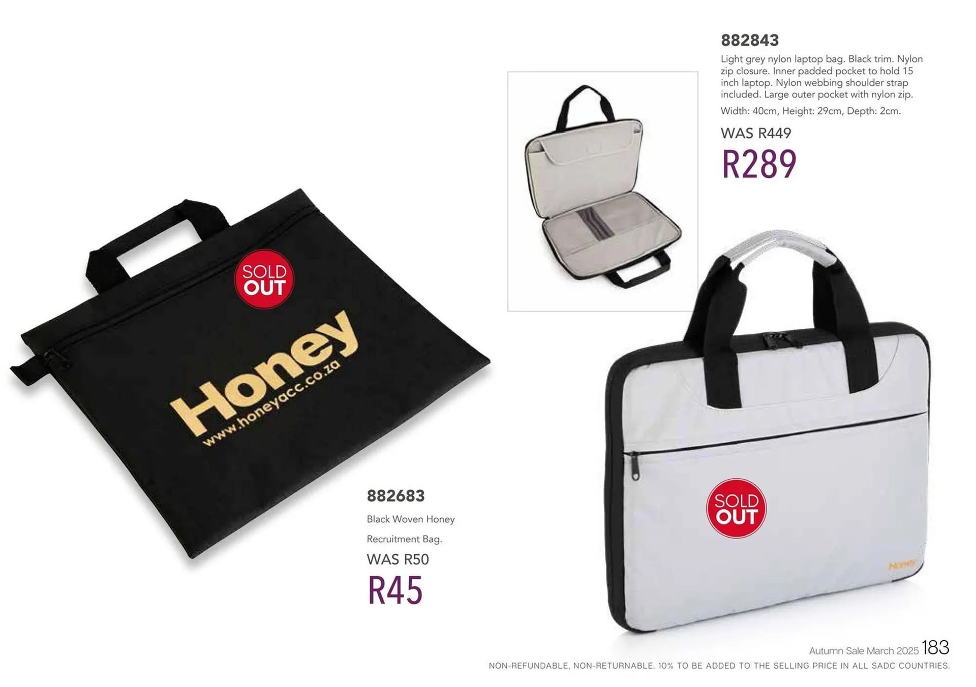 Honey Fashion Accessories catalogue from 2 July to 8 July 2025 - Catalogue Page 185