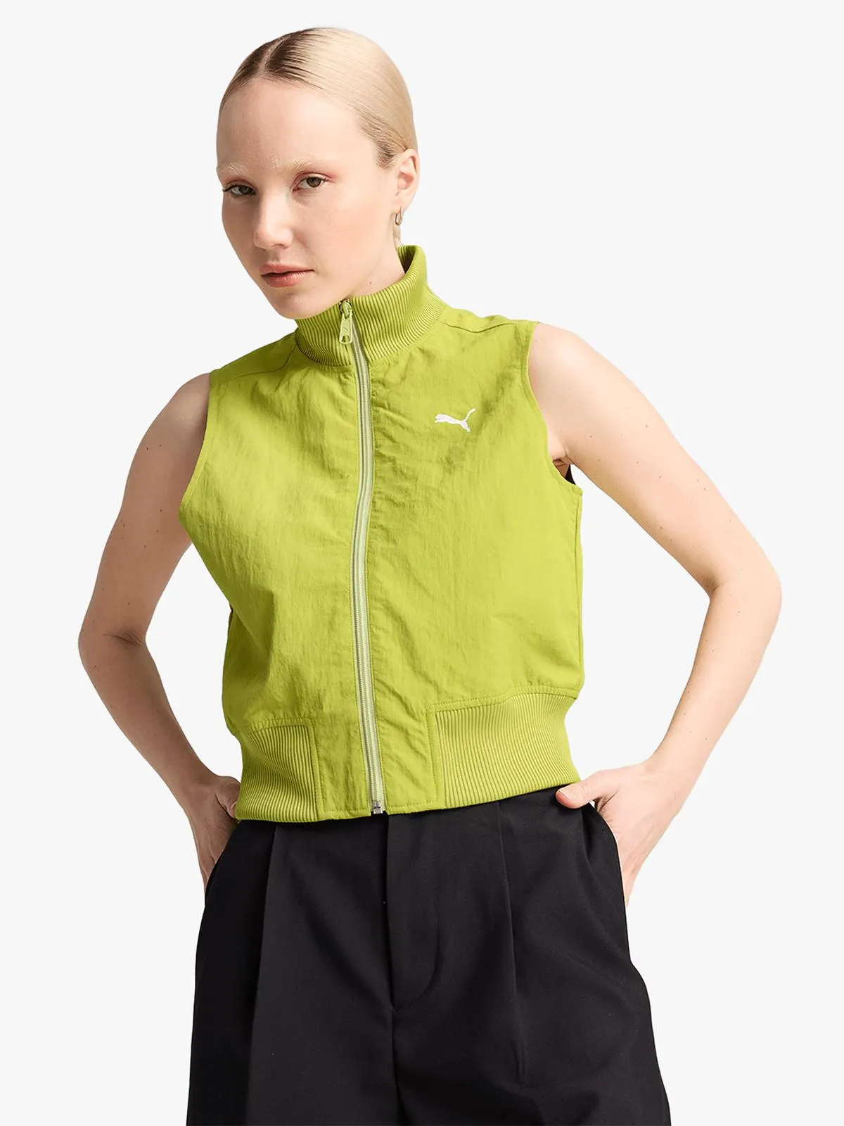 Puma Women's DARE TO Lime Vest