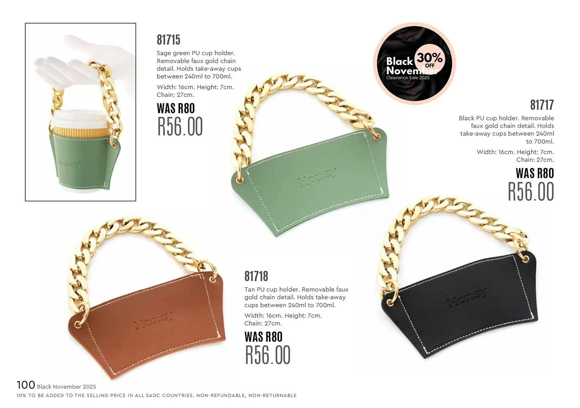 Honey Fashion Accessories catalogue from 4 November to 10 November 2025 - Catalogue Page 102