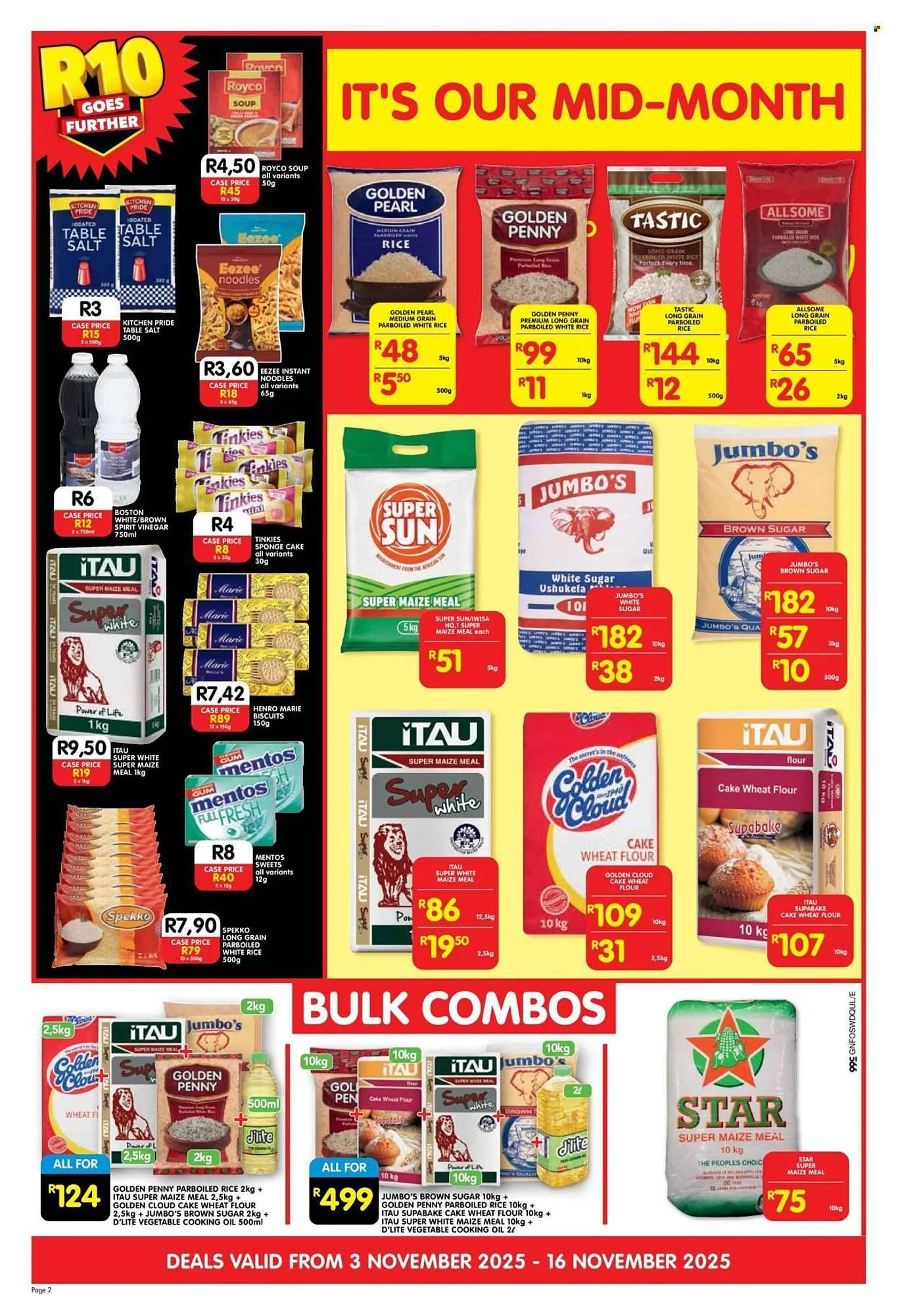 Shoprite catalogue from 3 November to 16 November 2025 - Catalogue Page 2