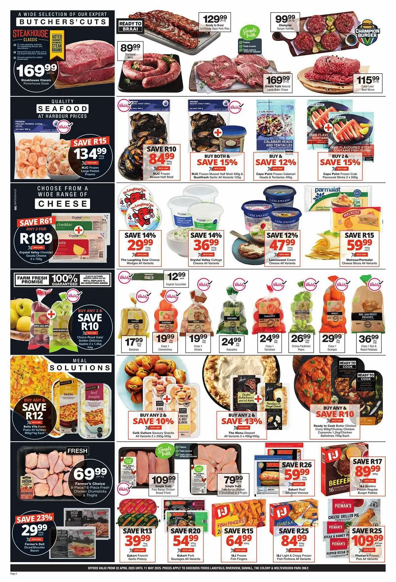 Checkers catalogue from 22 April to 11 May 2025 - Catalogue Page 2