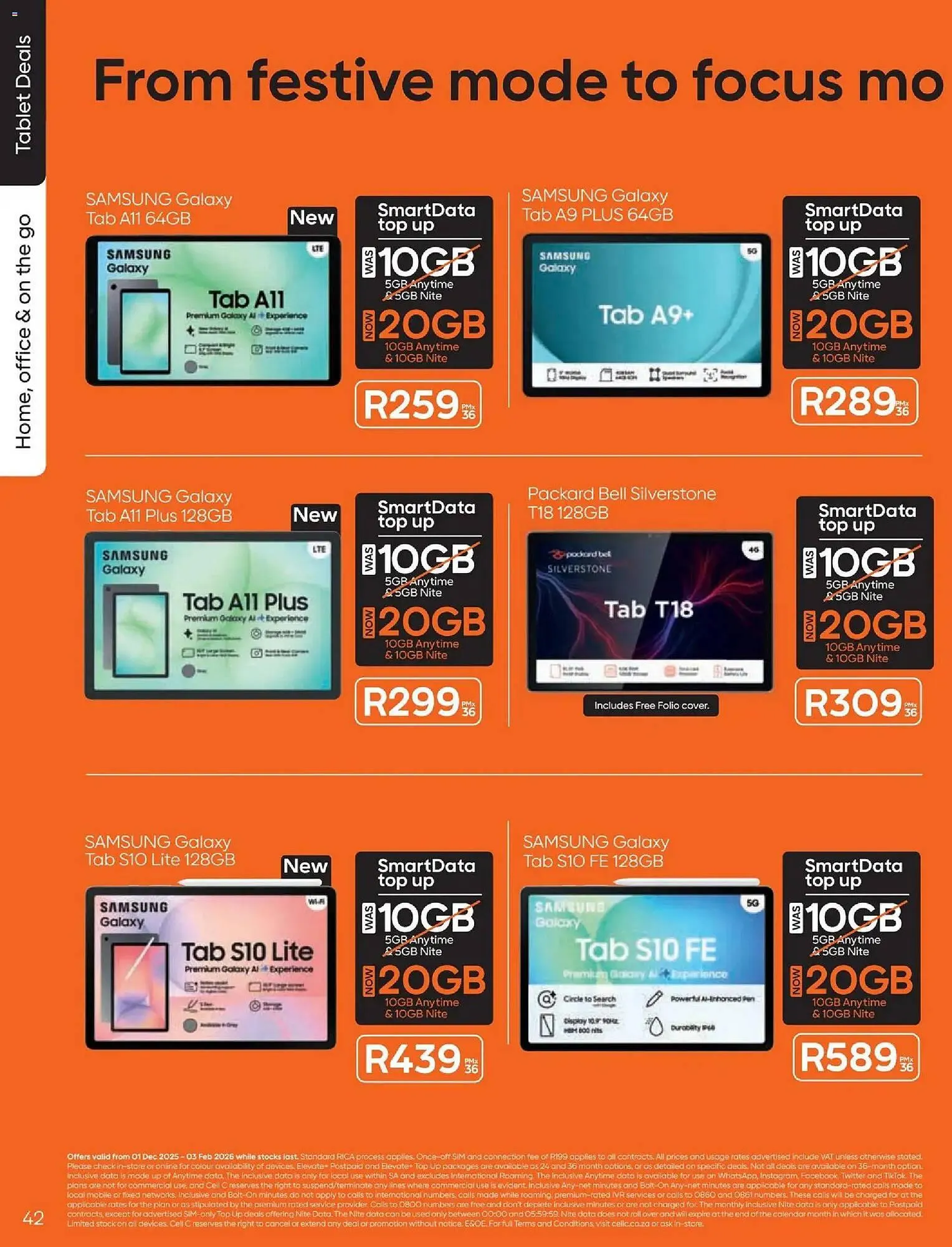 Cell C catalogue from 1 December to 3 February 2026 - Catalogue Page 44